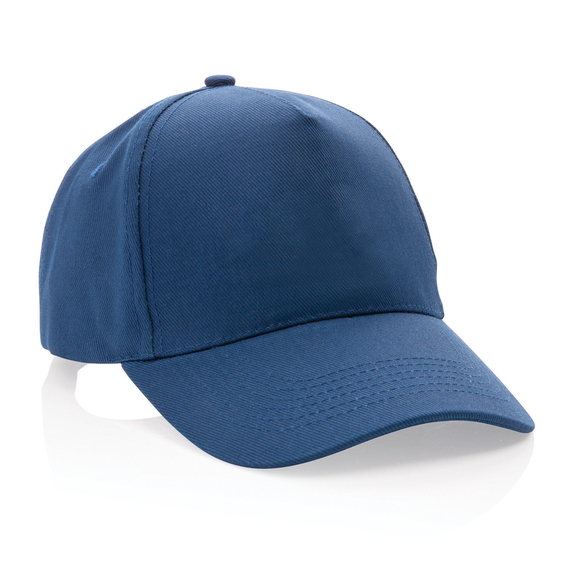 Picture of Impact 5 Panel 280gr Recycled Cotton Cap - AWARE - Navy