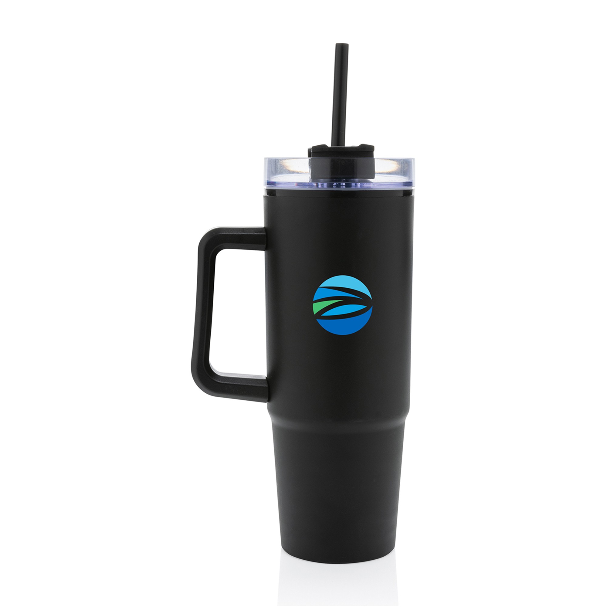 Picture of Tana Plastic Tumbler with Handle 900ML - Black