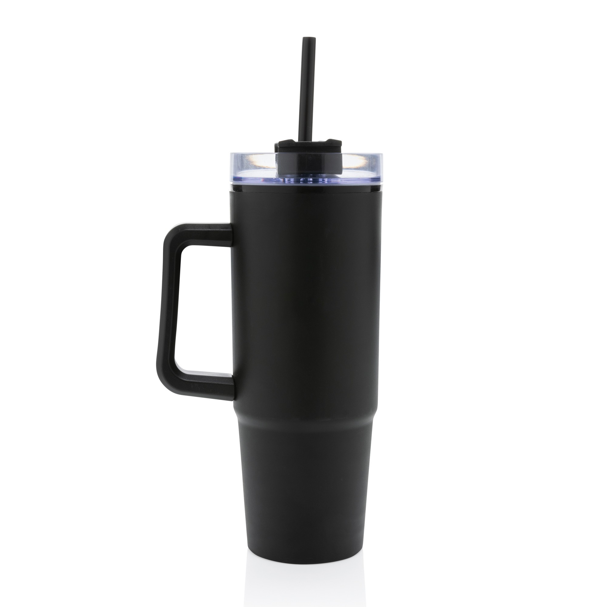 Picture of Tana Plastic Tumbler with Handle 900ML - Black