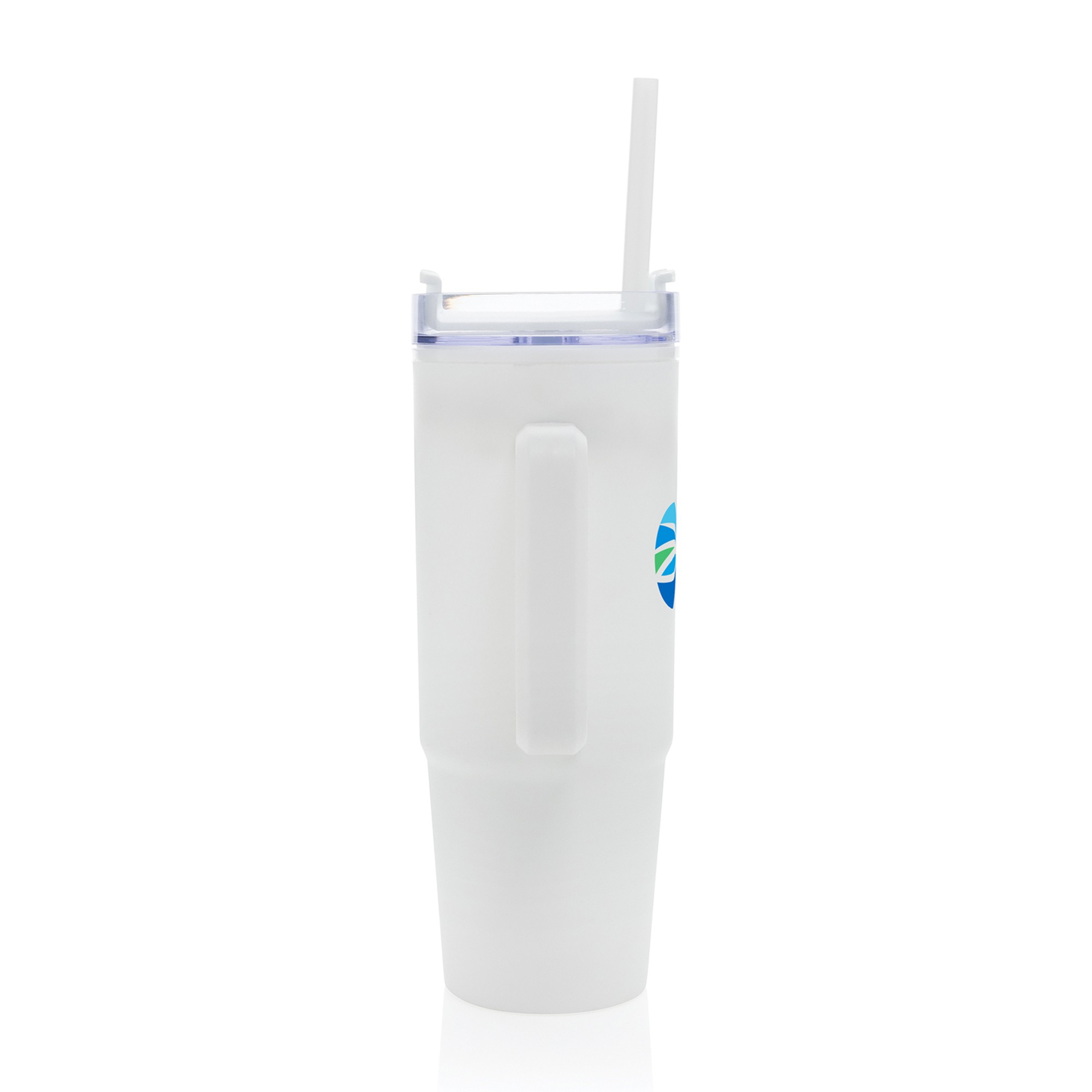 Picture of Tana Plastic Tumbler with Handle 900ML - White
