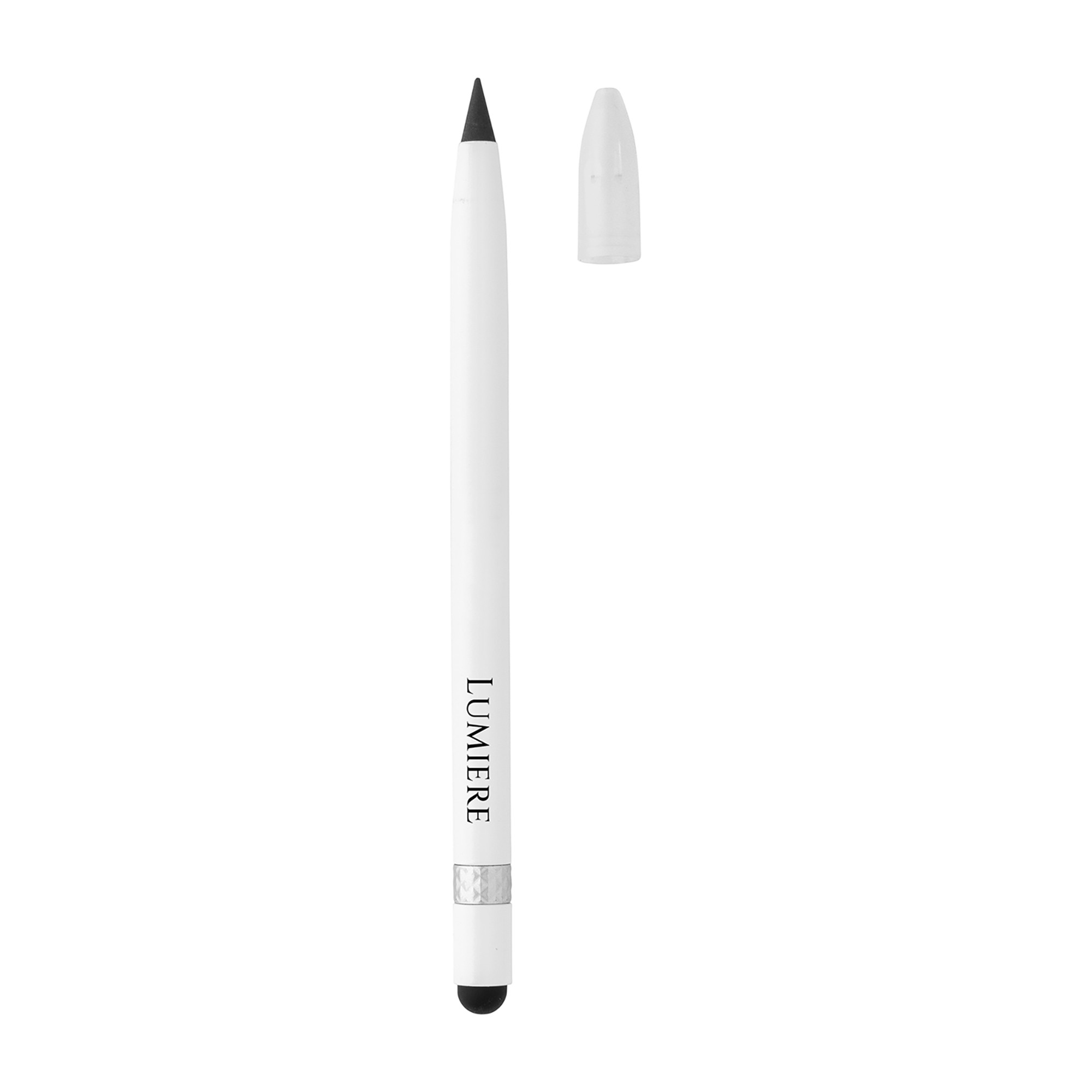 Picture of Aluminum Inkless Pen with Eraser - White