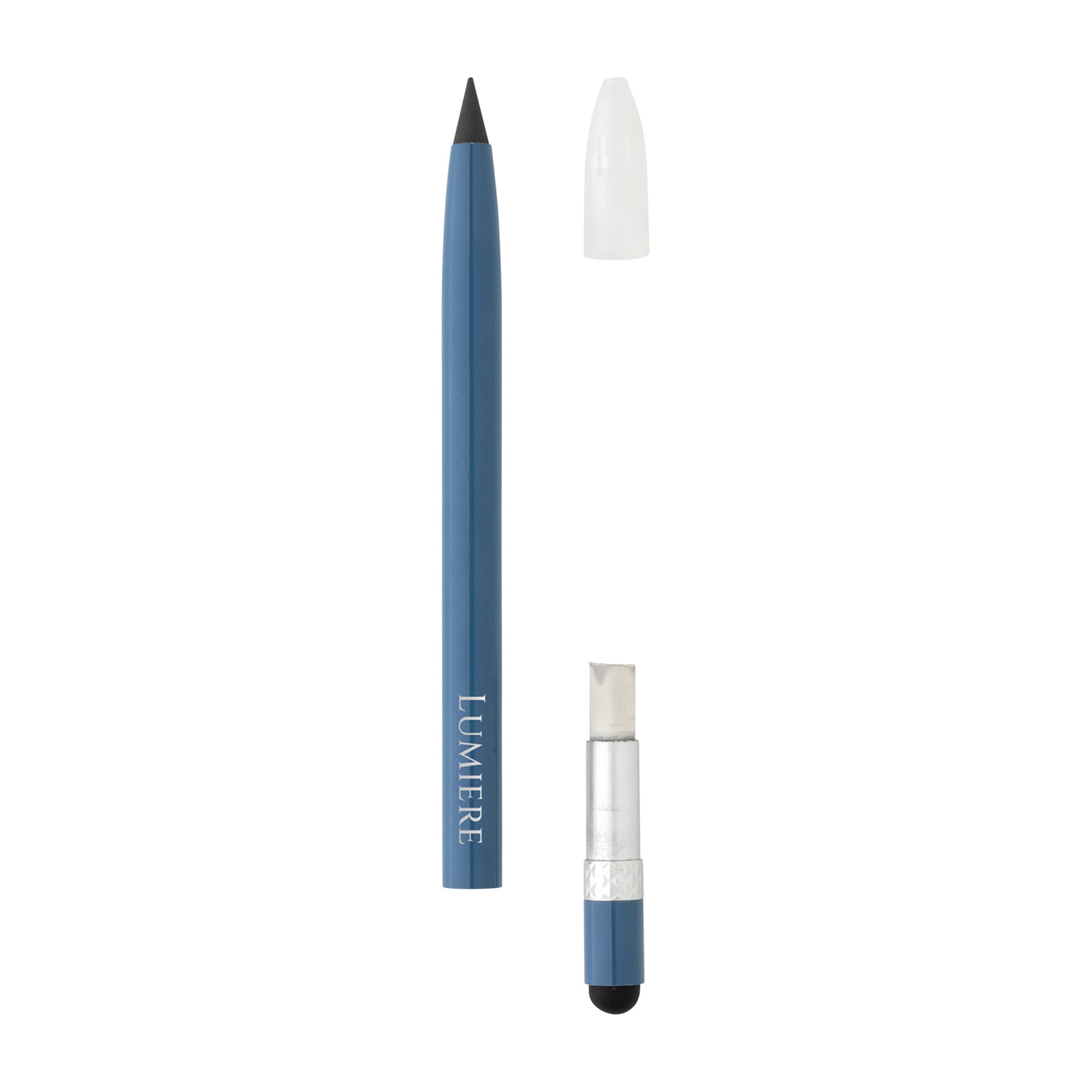 Picture of Aluminum Inkless Pen with Eraser - Blue