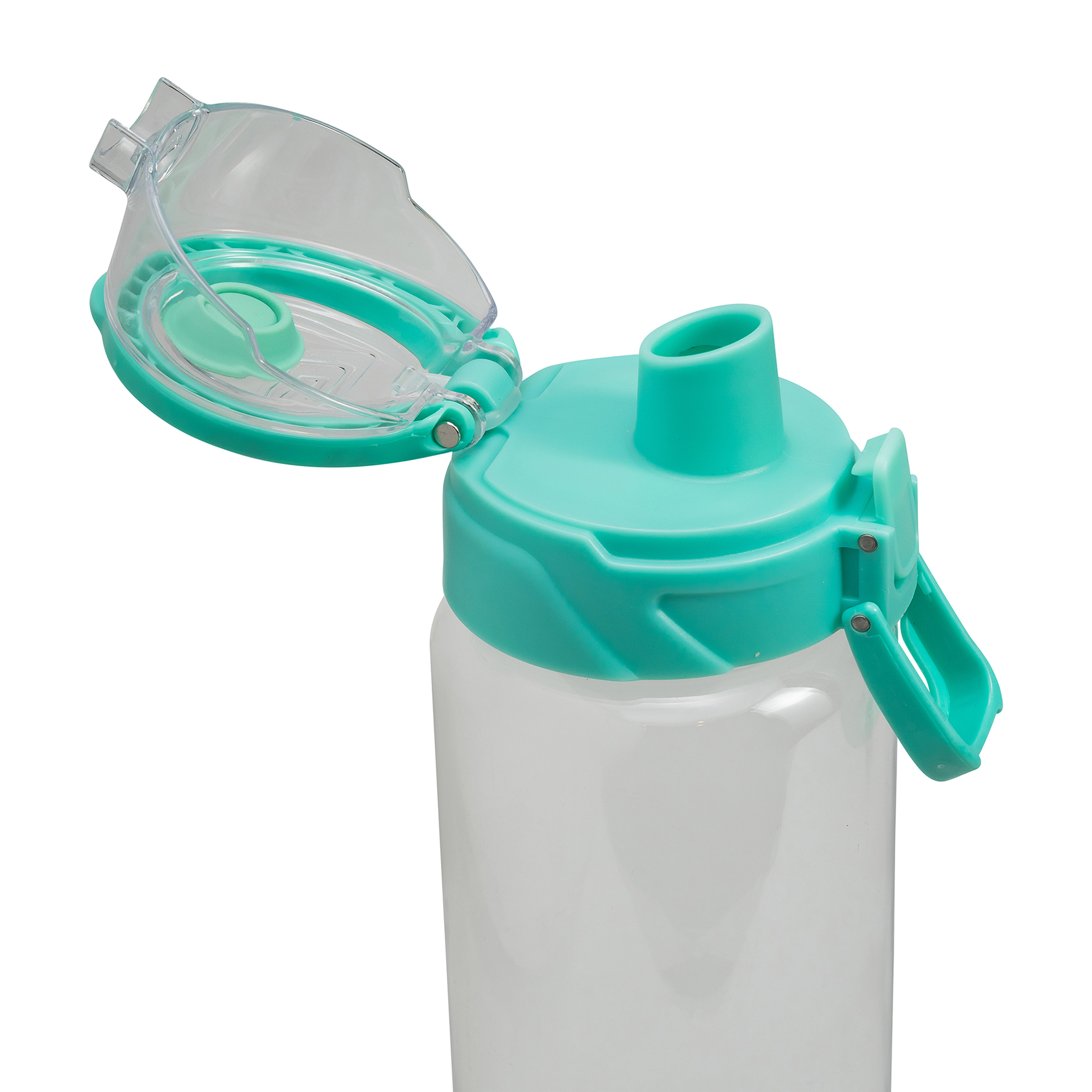 Picture of Cool Gear Cylinder Bottle with Halo Lid - 32 Oz. - Green Tea