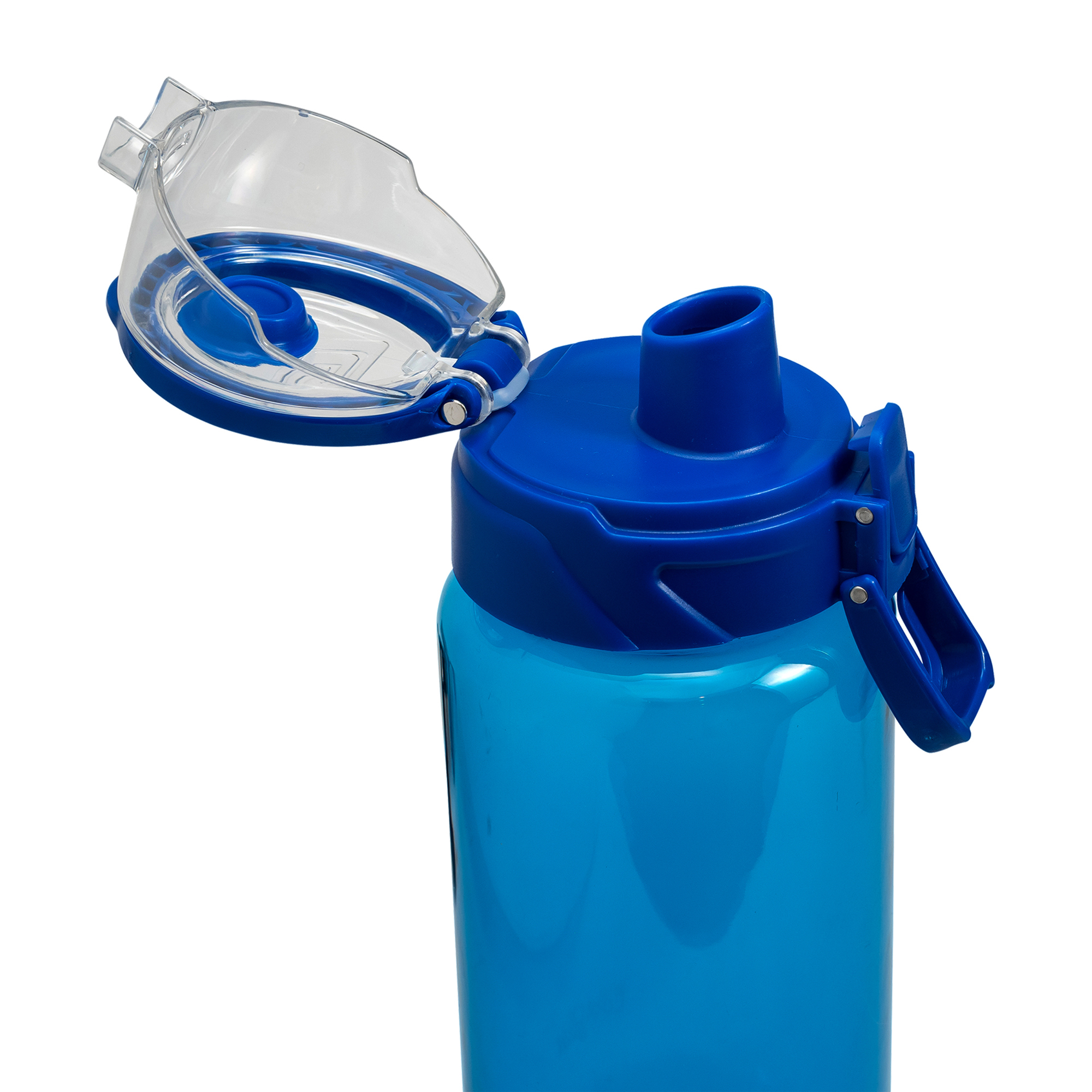 Picture of Cool Gear Cylinder Bottle with Halo Lid - 32 Oz. - Blueberry