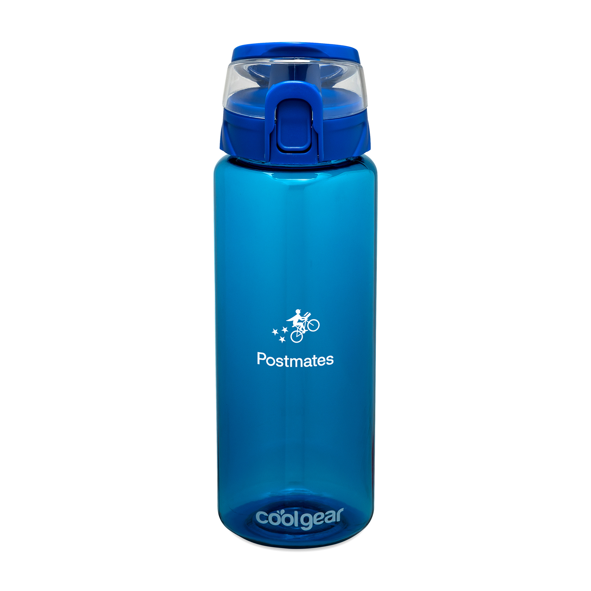 Picture of Cool Gear Cylinder Bottle with Halo Lid - 32 Oz. - Blueberry