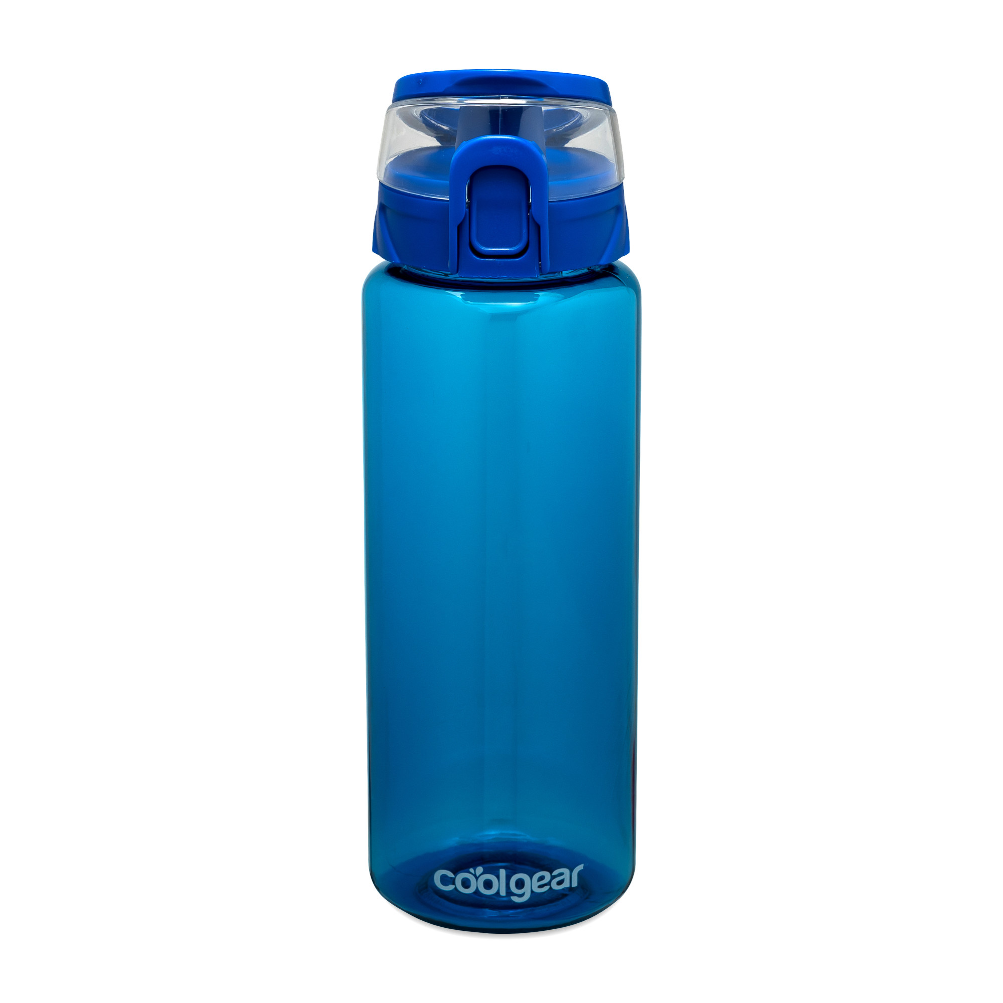 Picture of Cool Gear Cylinder Bottle with Halo Lid - 32 Oz. - Blueberry