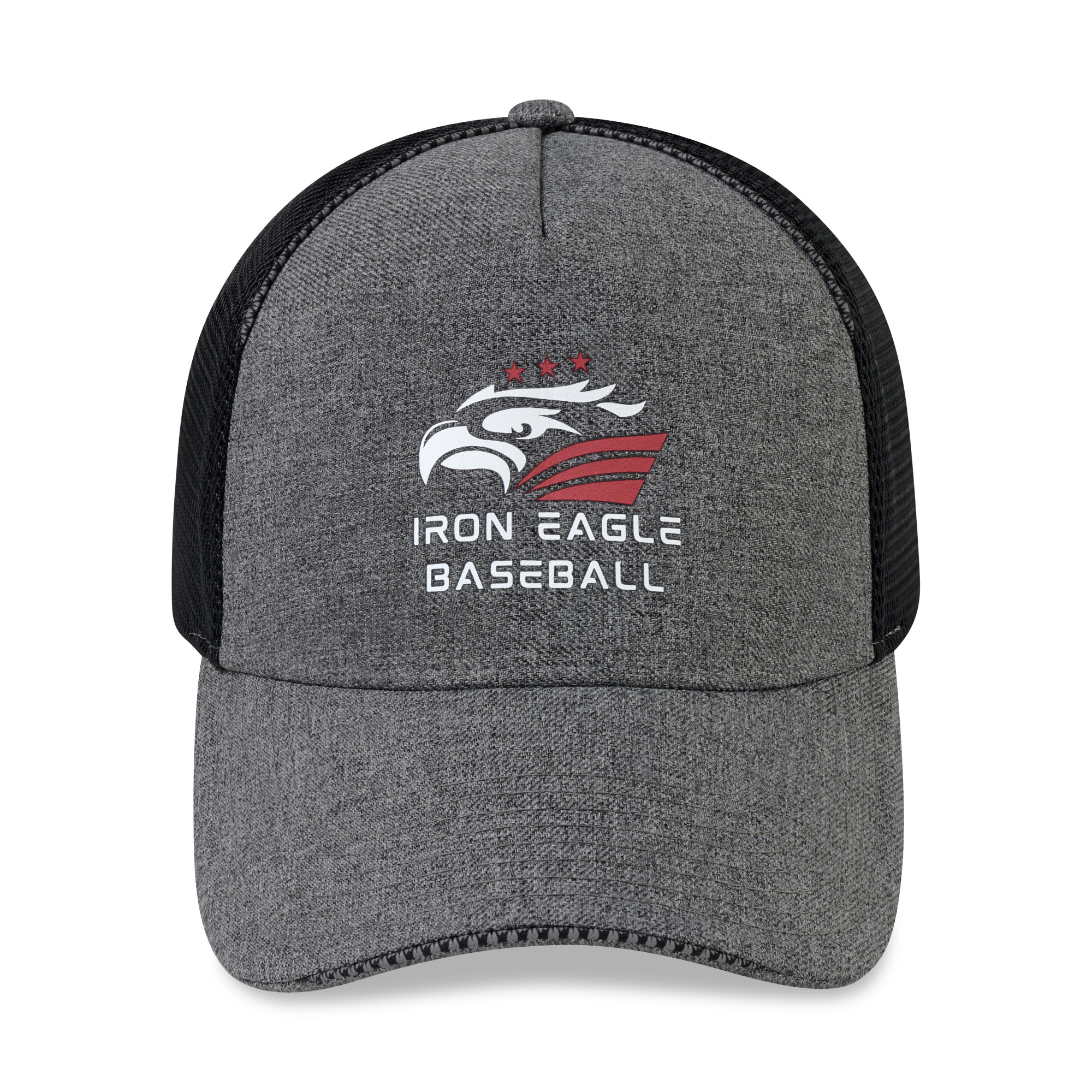Picture of Merrimack Hat Co. Active 5-Panel Performance Hat - Heather Grey