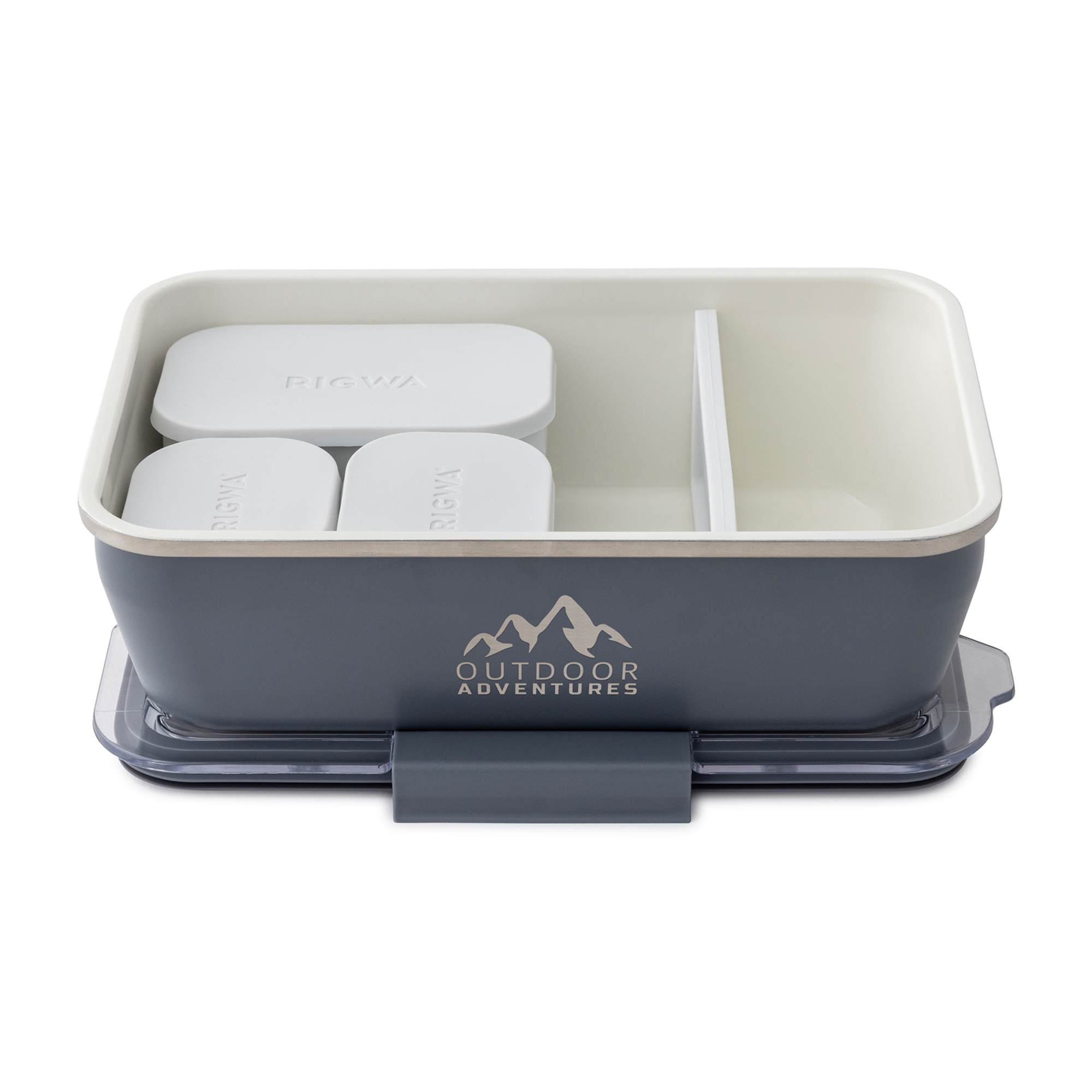 Picture of RIGWA Travel Bento Box 9x6 - Slate