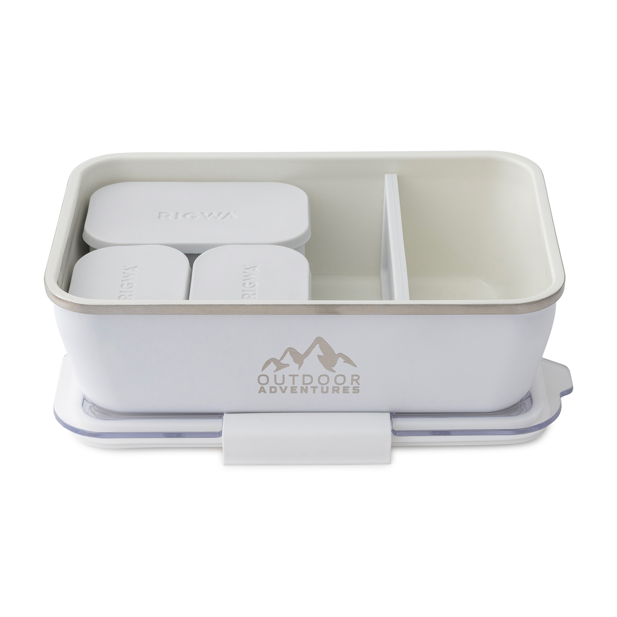 Picture of RIGWA Travel Bento Box 9x6 - White