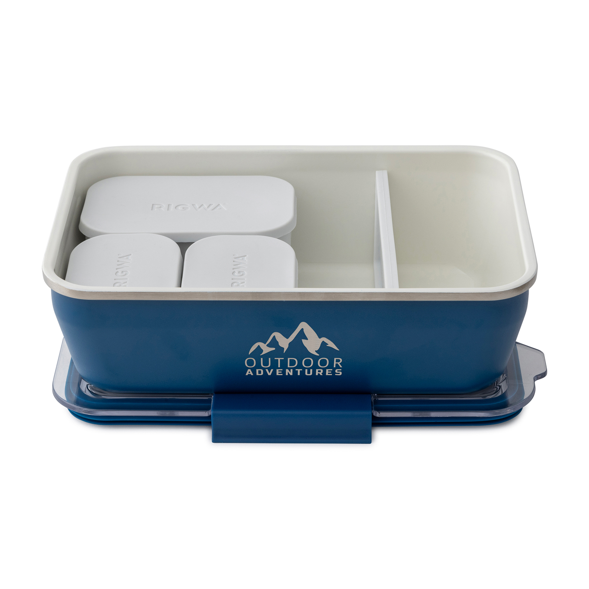 Picture of RIGWA Travel Bento Box 9x6 - Blue