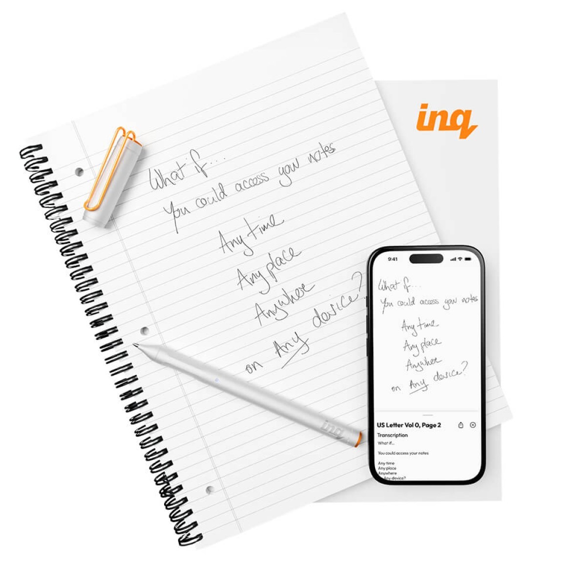 Picture of Inq Smart Pen Writing Set