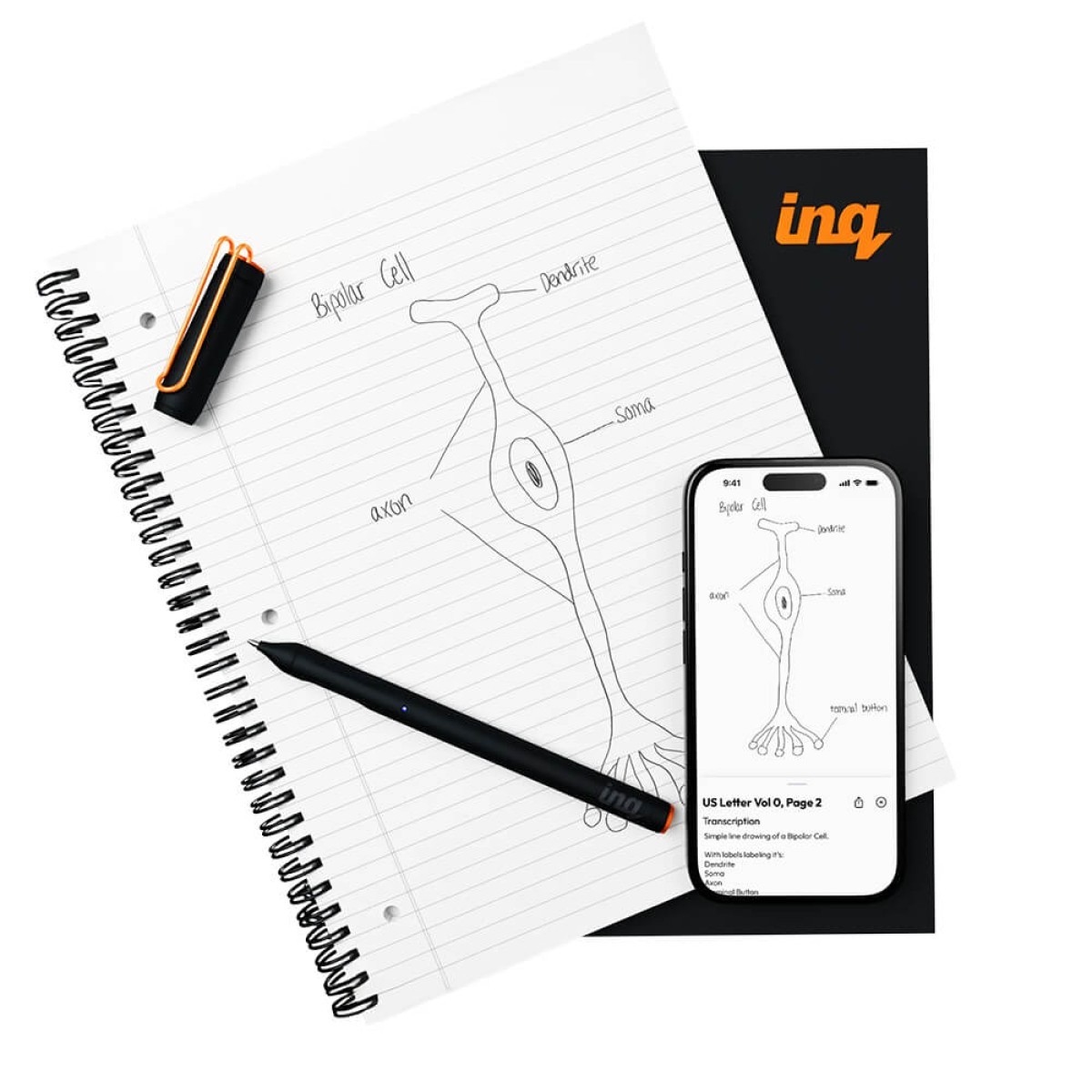 Picture of Inq Smart Pen Writing Set