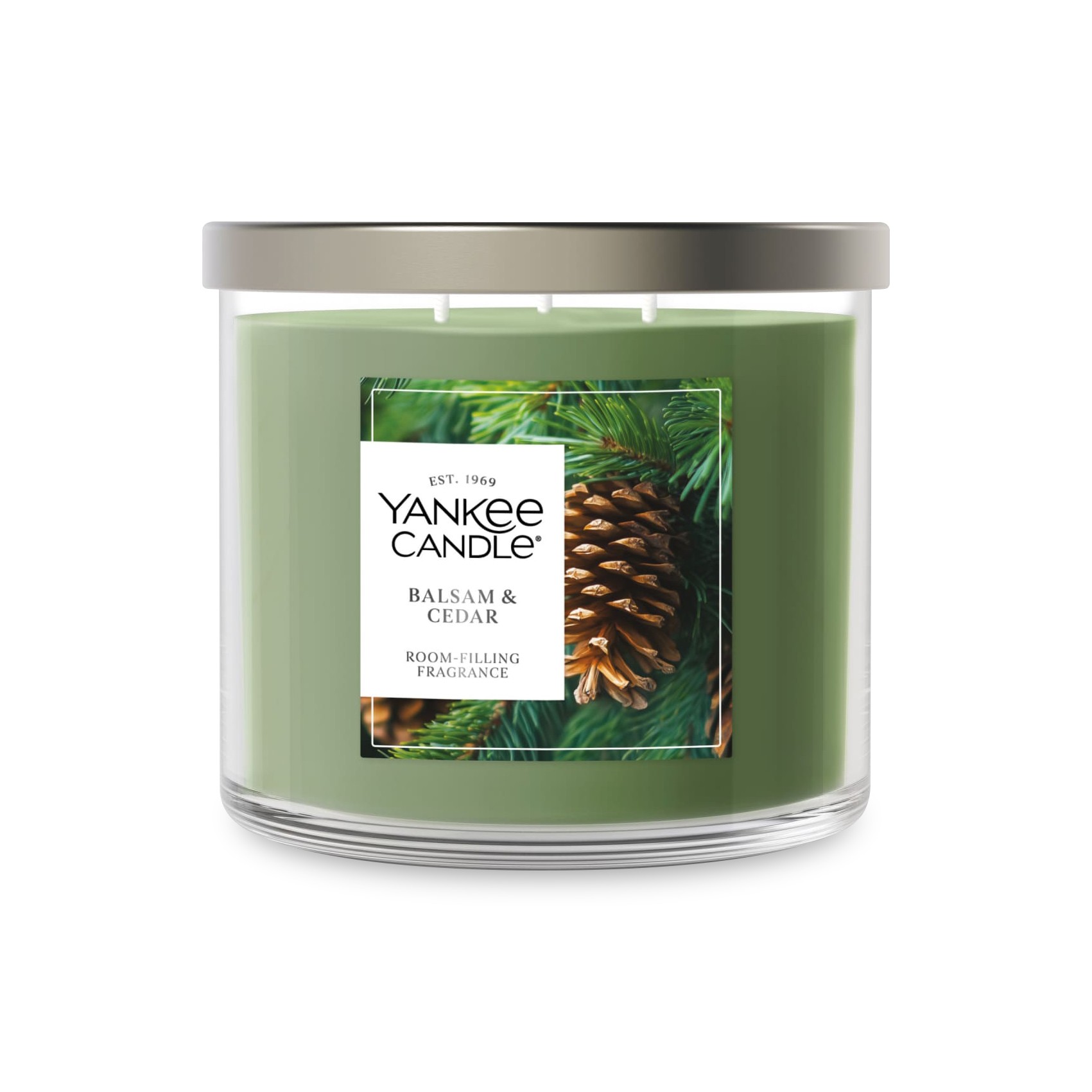 Picture of Yankee Candle 3-Wick Candle - Balsam and Cedar