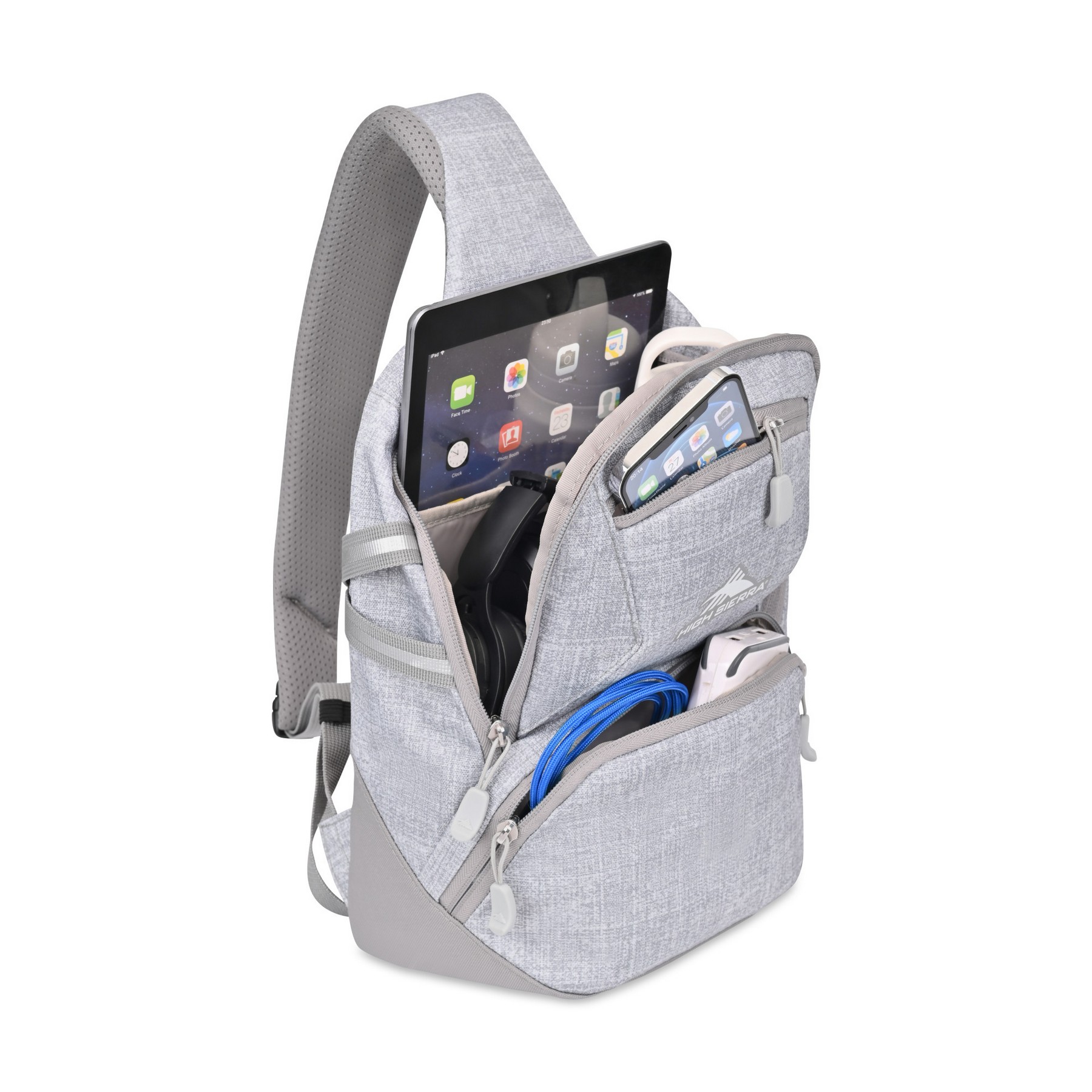 Picture of High Sierra Swoop SG Sling Bag - Silver Heather