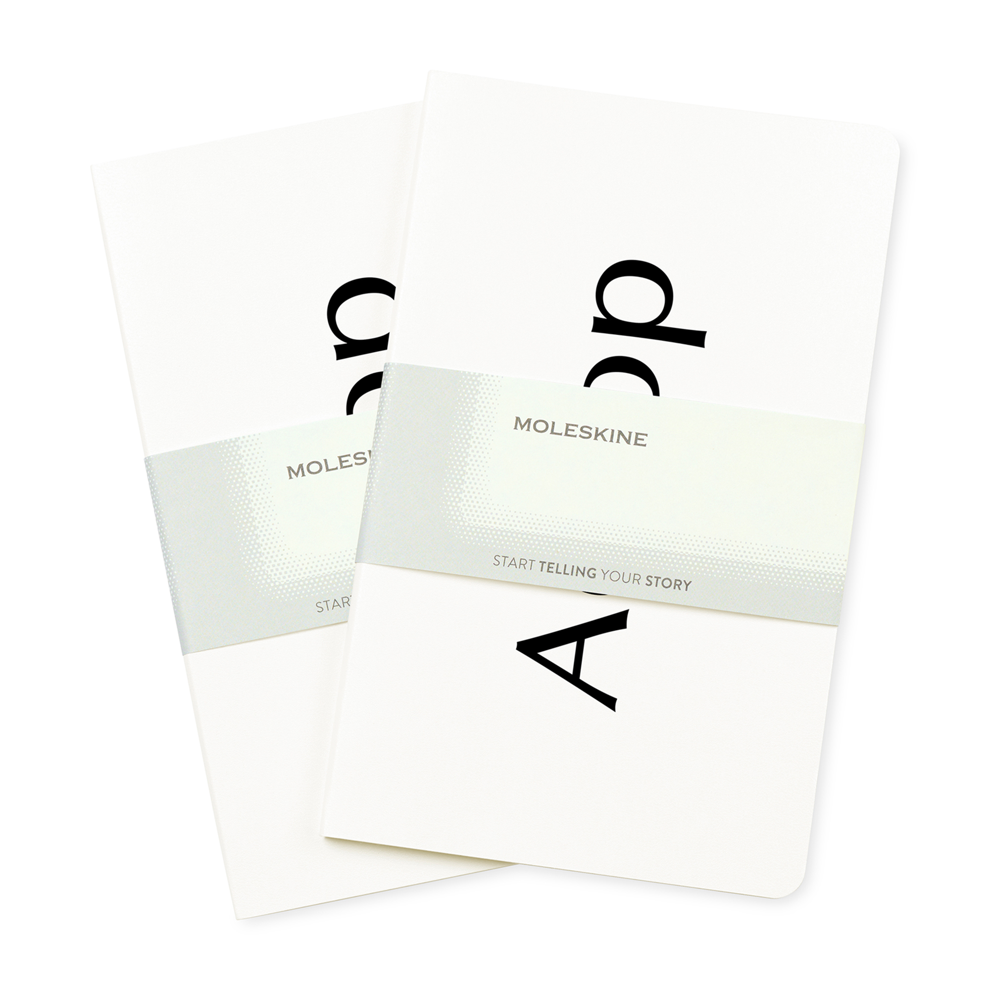 Picture of Moleskine Large Volant Gift Set - White
