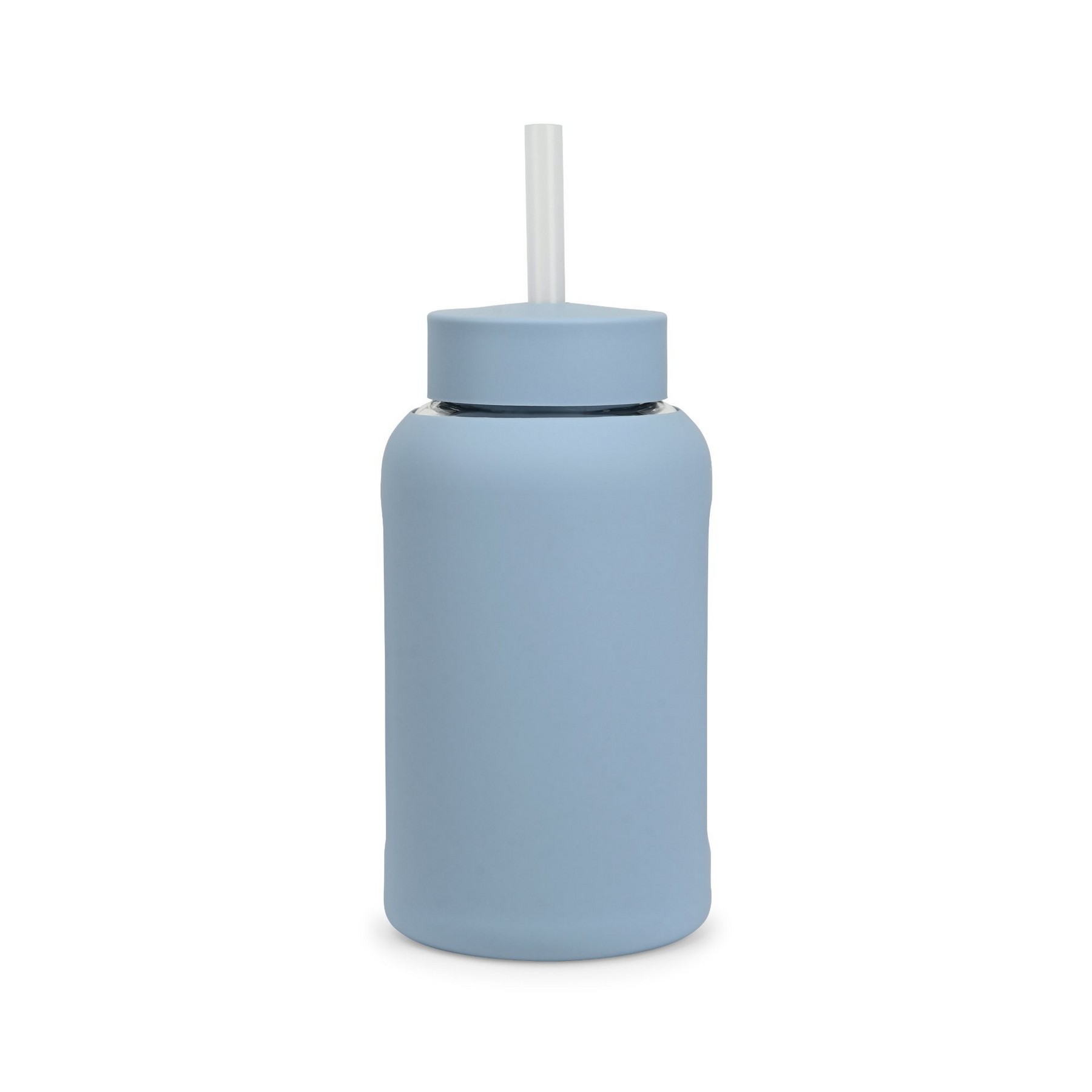 Picture of Axis Glass Straw Bottle - 21 Oz. - Slate Blue