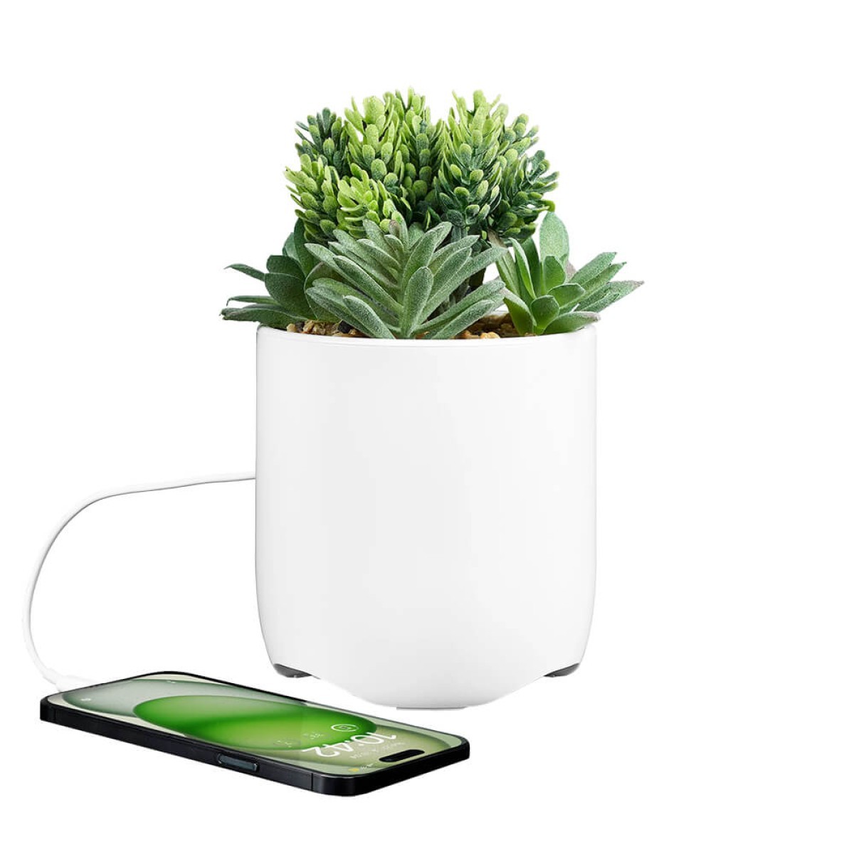 Picture of iHome Faux Succulent with USB Charging Station
