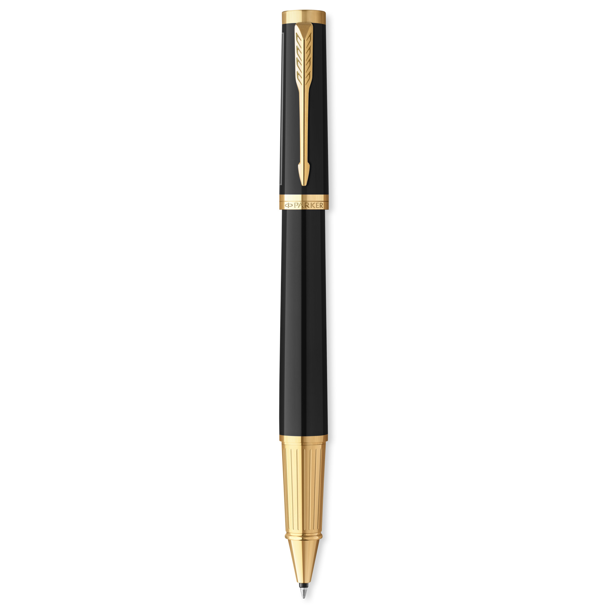 Picture of Parker Ingenuity Rollerball - Black-Gold Trim