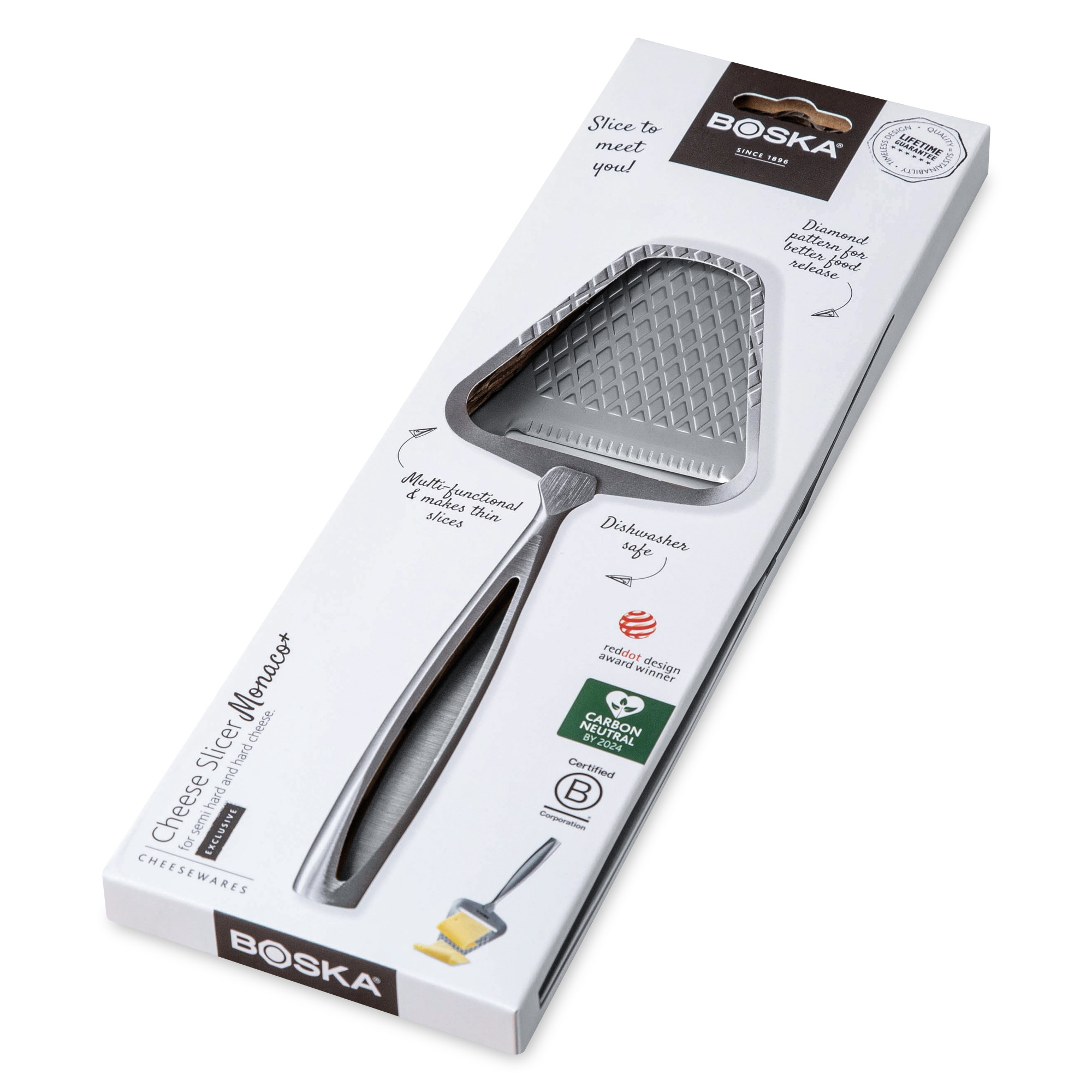Picture of BOSKA Cheese Slicer Monaco+ - Stainless Steel