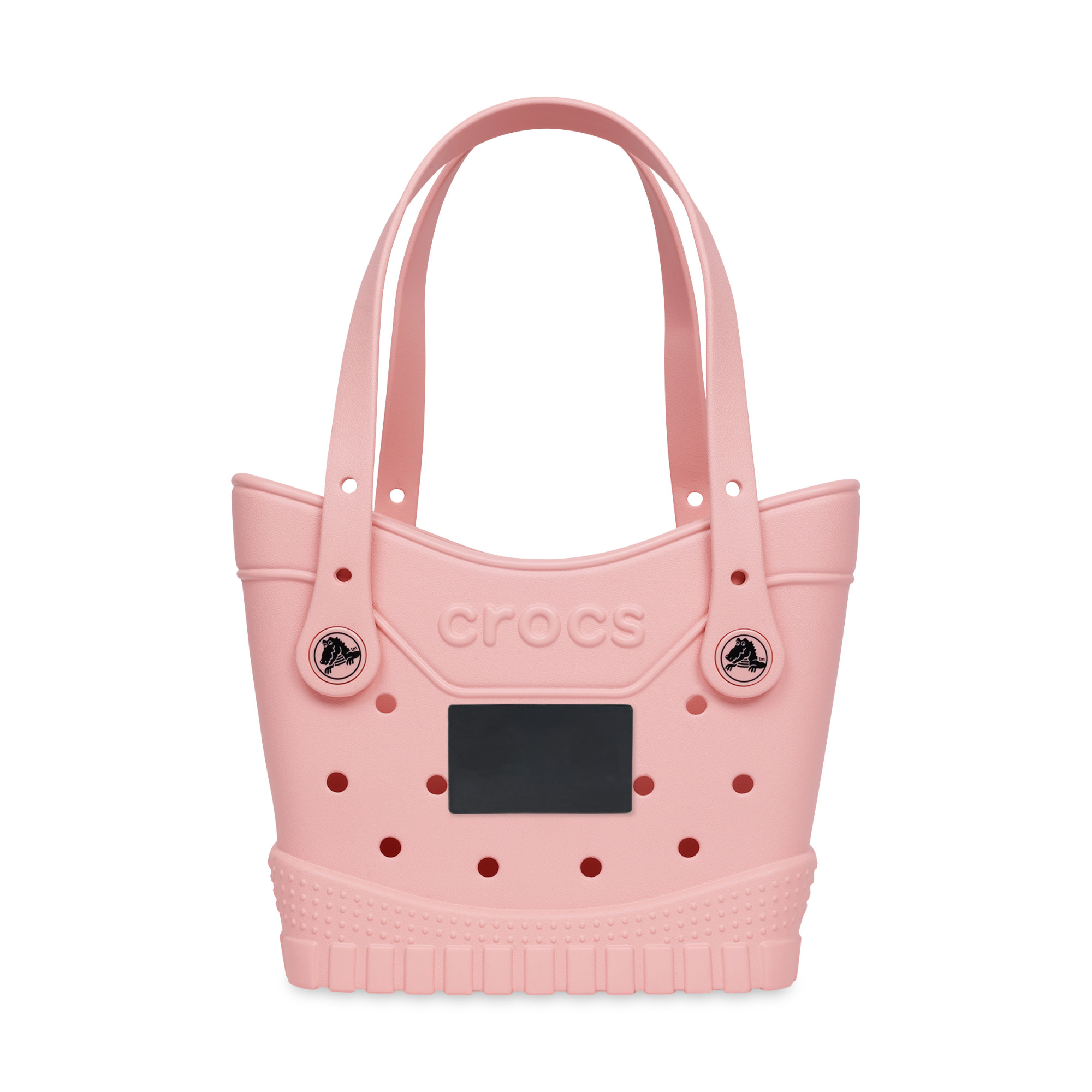 Picture of Crocs Classic Small Tote - Powder Pink - Black