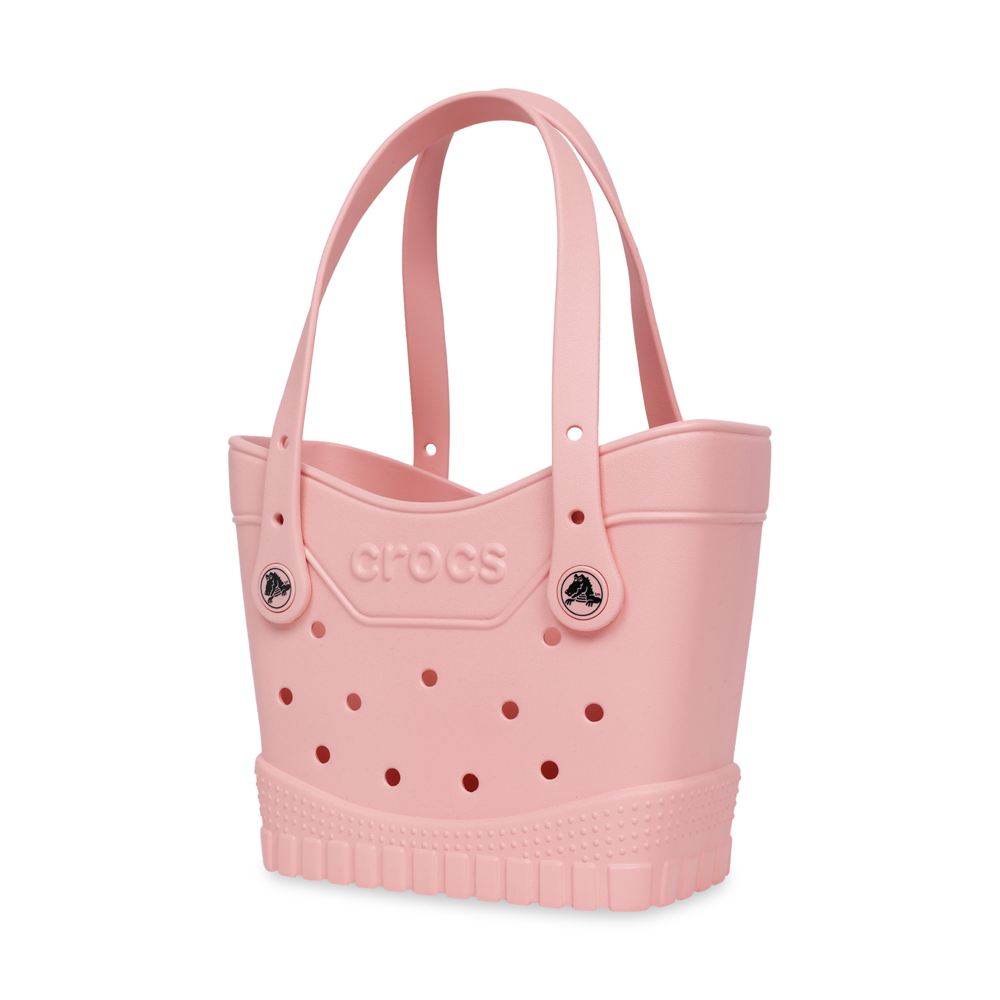 Picture of Crocs Classic Small Tote - Powder Pink - White