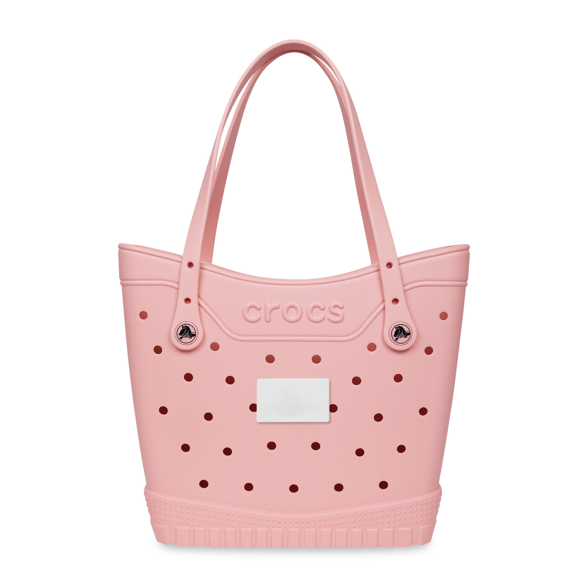 Picture of Crocs Classic Medium Tote - Powder Pink - White
