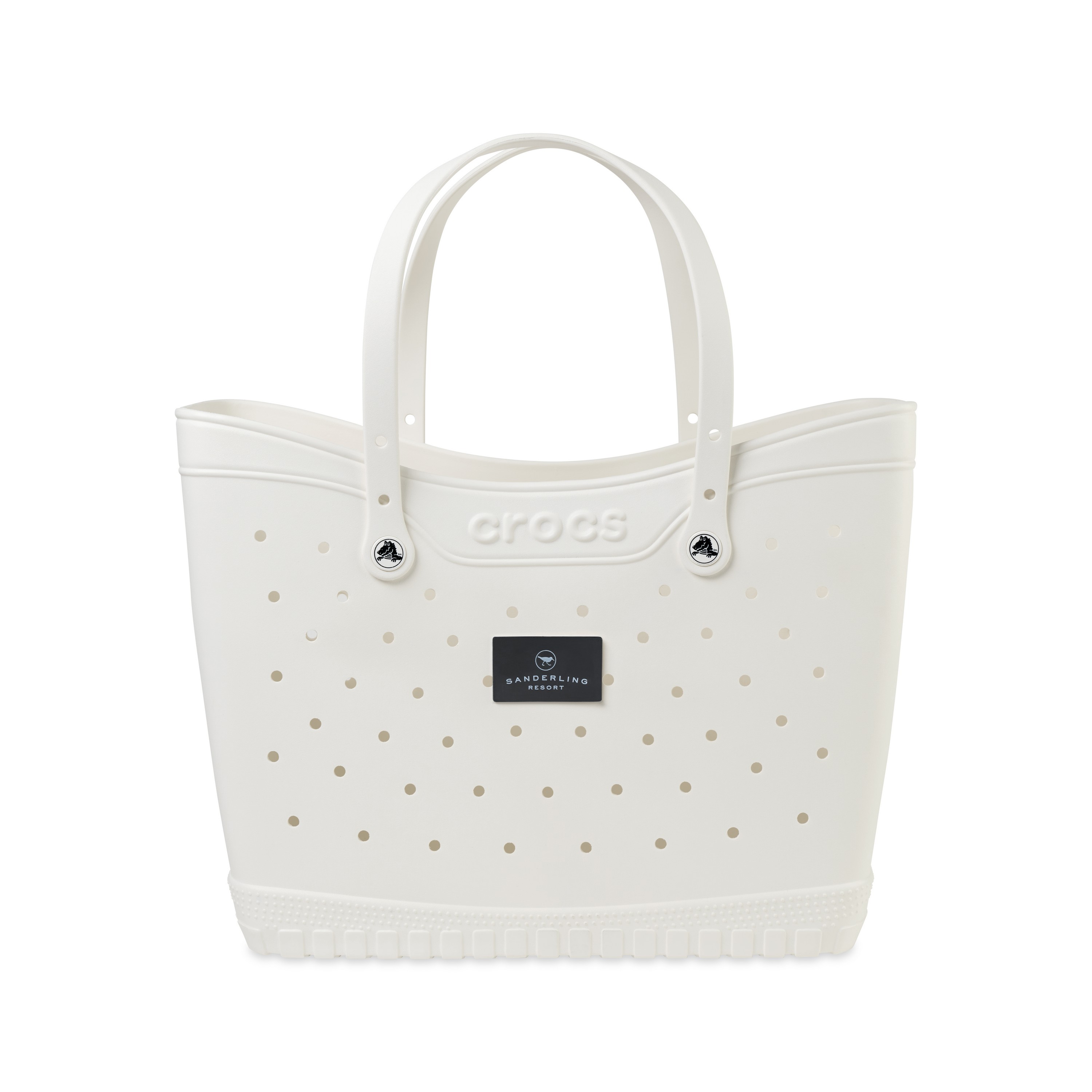 Picture of Crocs Classic Large Tote - White-Black
