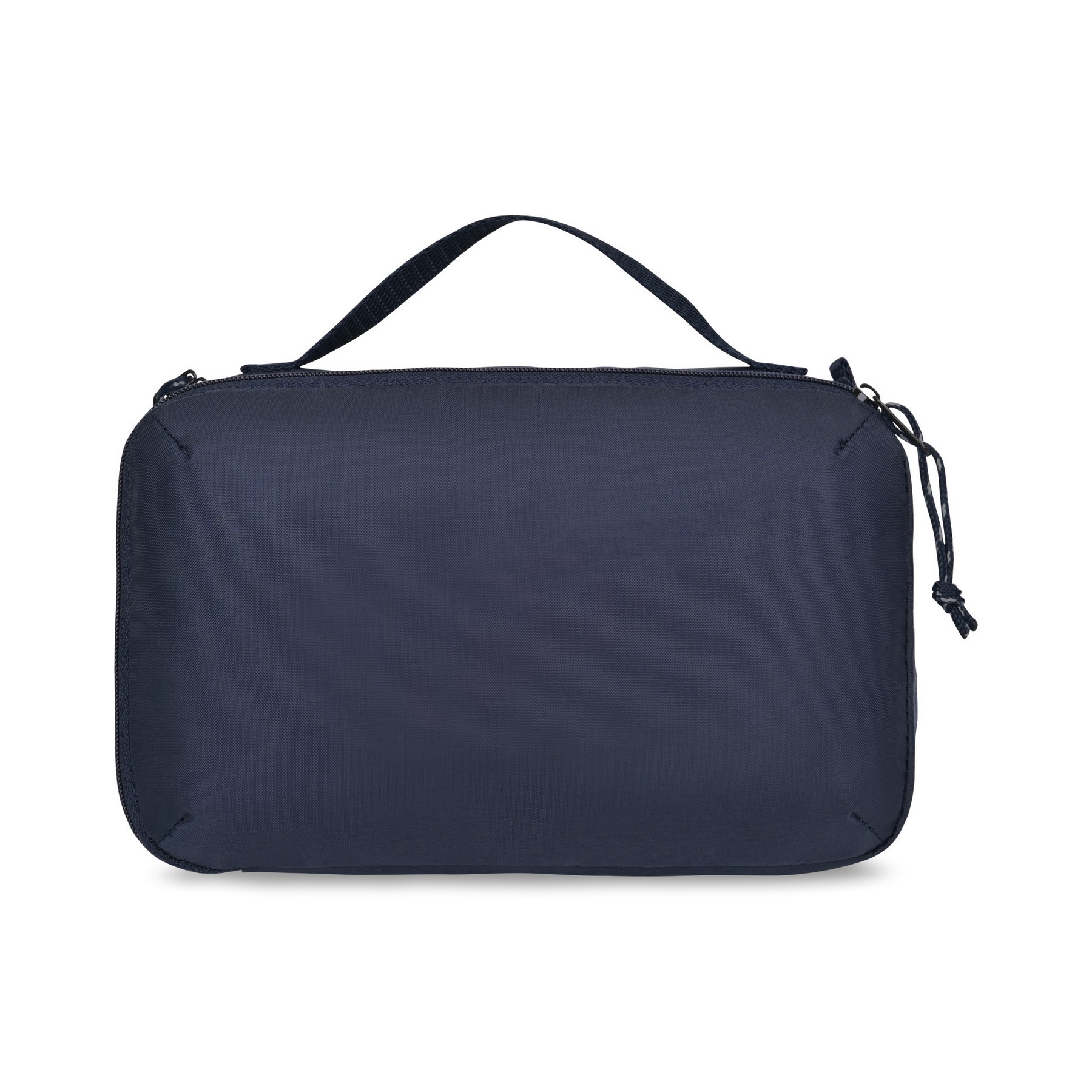 Picture of Parker Recycled rPET Dual Zippered Pouch - Navy