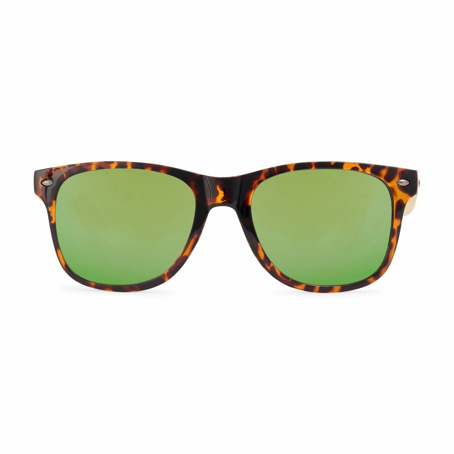 Picture of CapeShades Recycled Bamboo Sunglasses Tortoise Frame - Green
