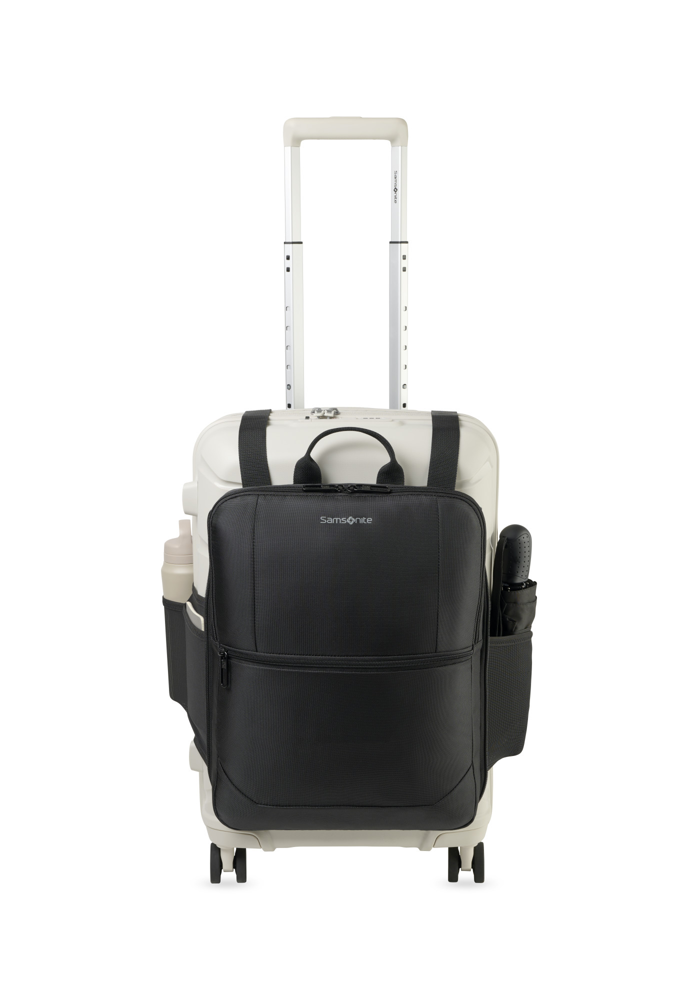 Picture of Samsonite Outline Pro Carry-On and Convertible Backpack Set - Stone Grey