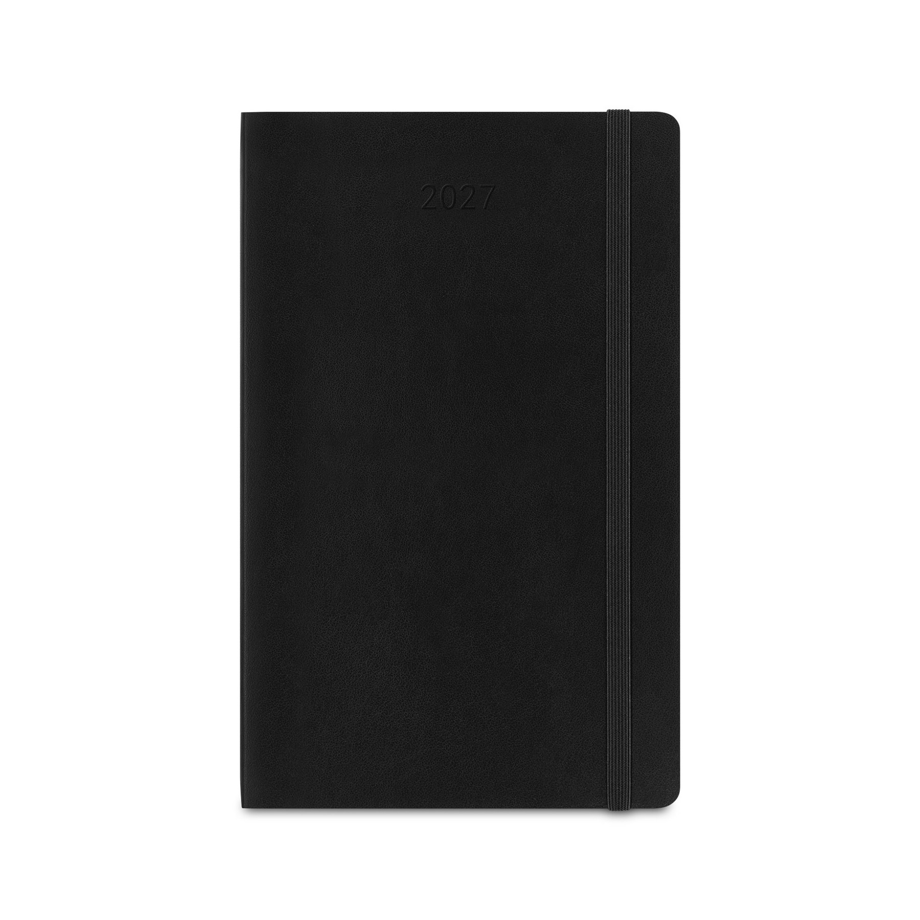 Picture of Moleskine Soft Cover Large 12-Month Weekly 2027 Planner and GO Pen Set - Black