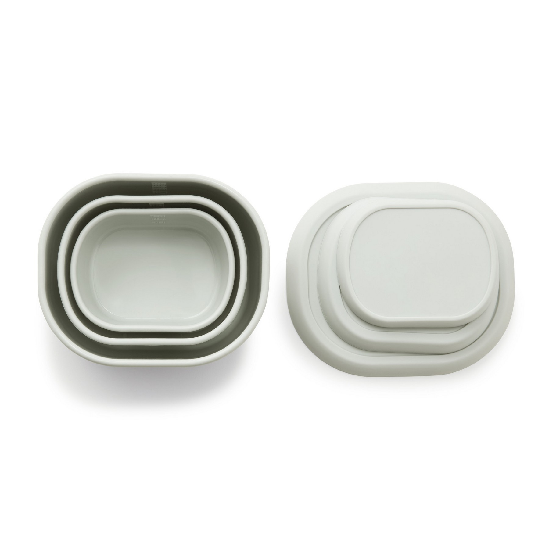 Picture of Silicone Storage Container, Set of 3 - Grey