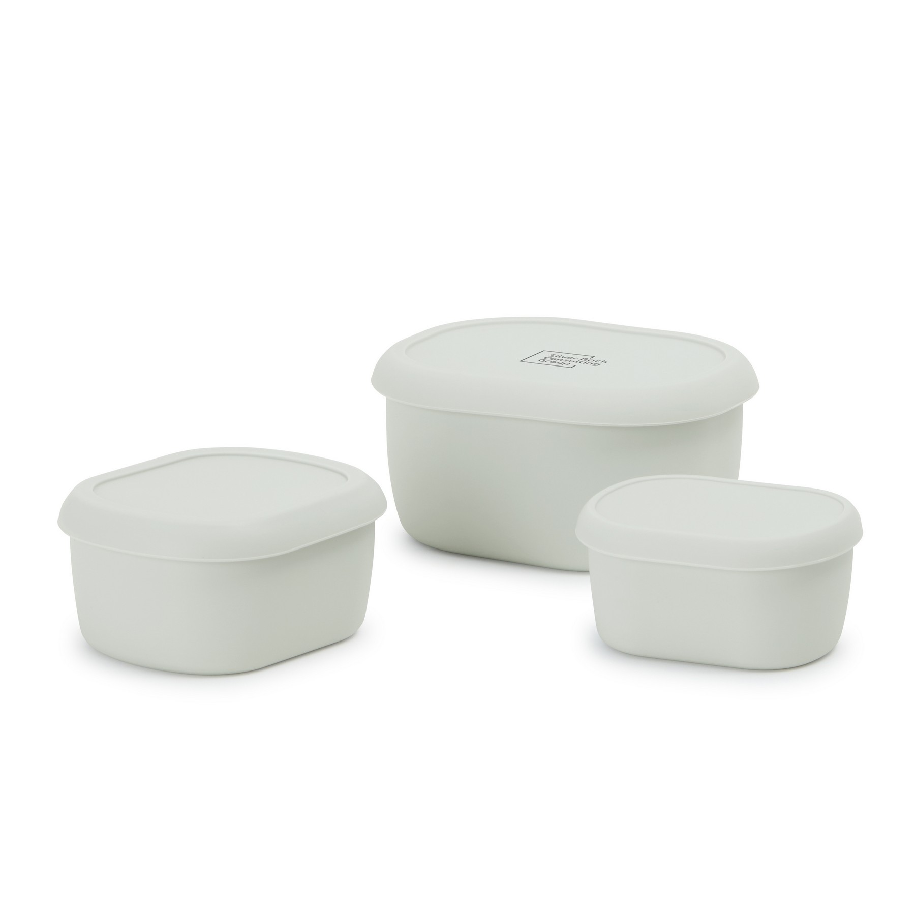 Picture of Silicone Storage Container, Set of 3 - Grey