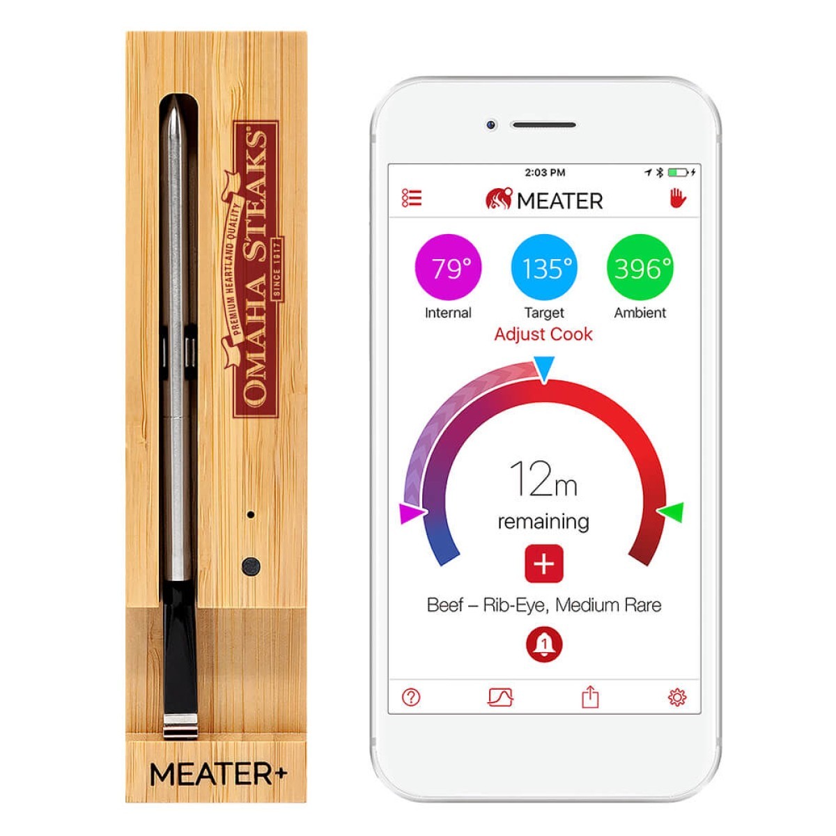 Picture of Meater+ 165' Wireless Smart Meat Thermometer