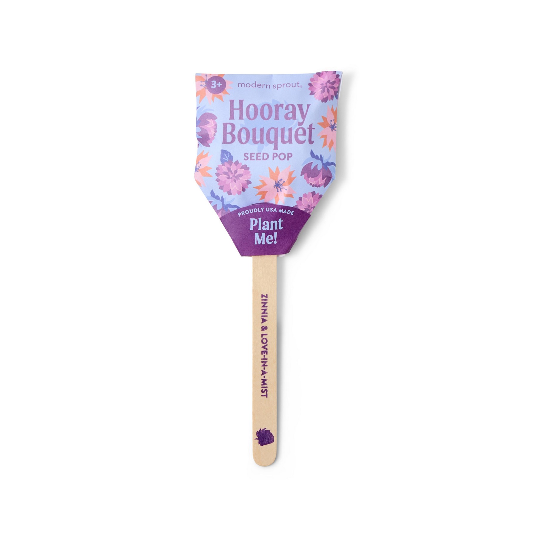 Picture of Modern Sprout Flower Seed Pop - Hooray Bouquet