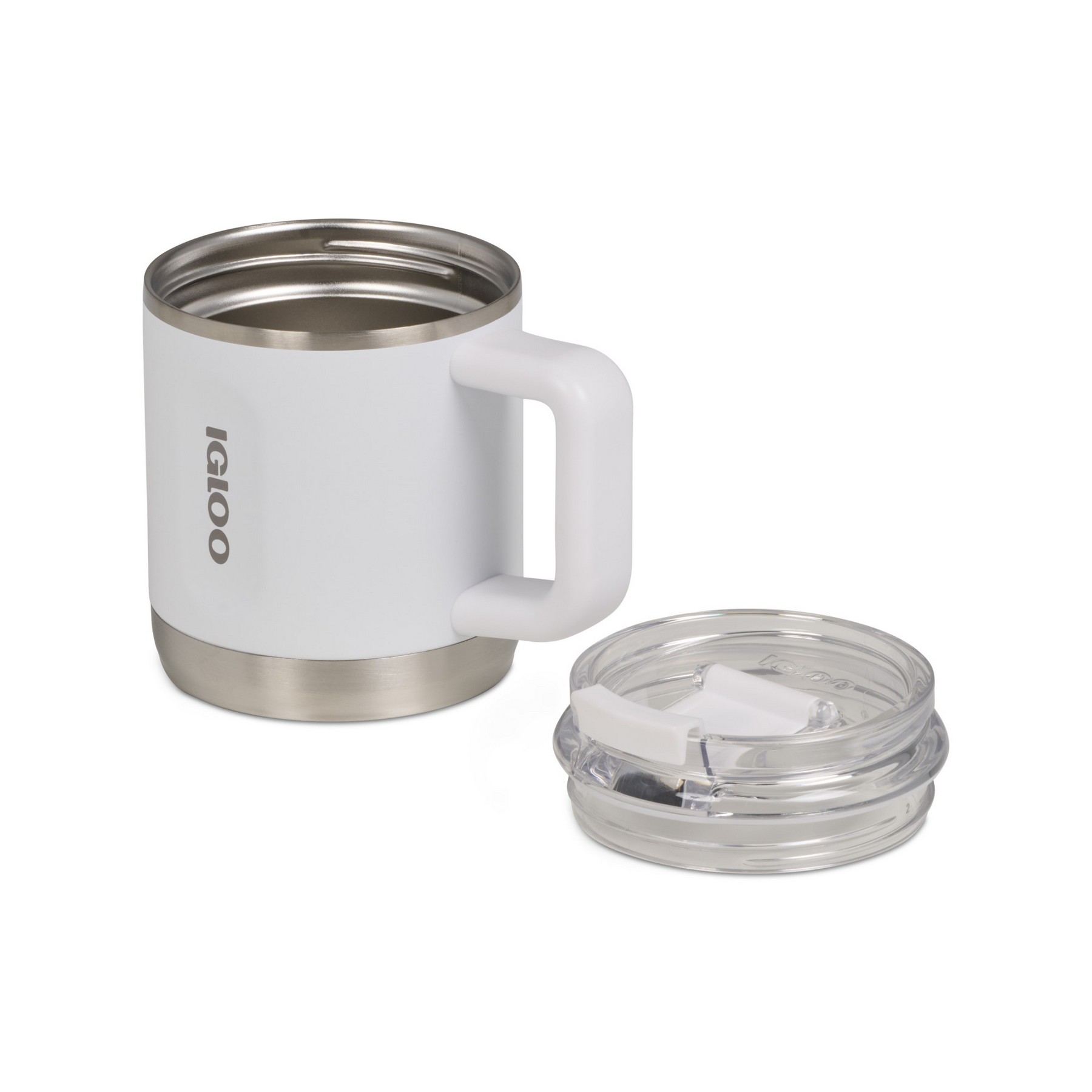 Picture of Igloo Recycled Stainless Steel Mug - 15 Oz. - White