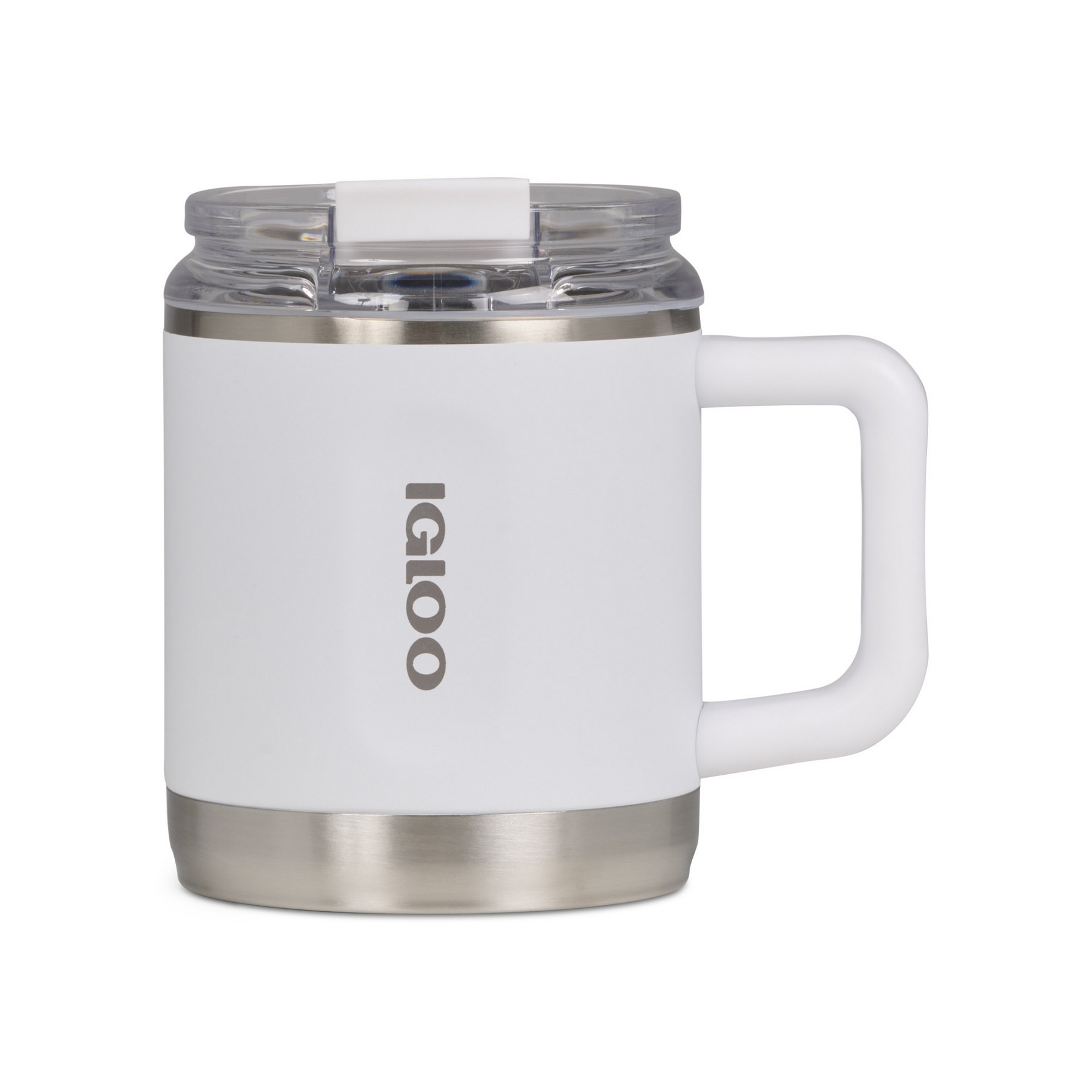 Picture of Igloo Recycled Stainless Steel Mug - 15 Oz. - White