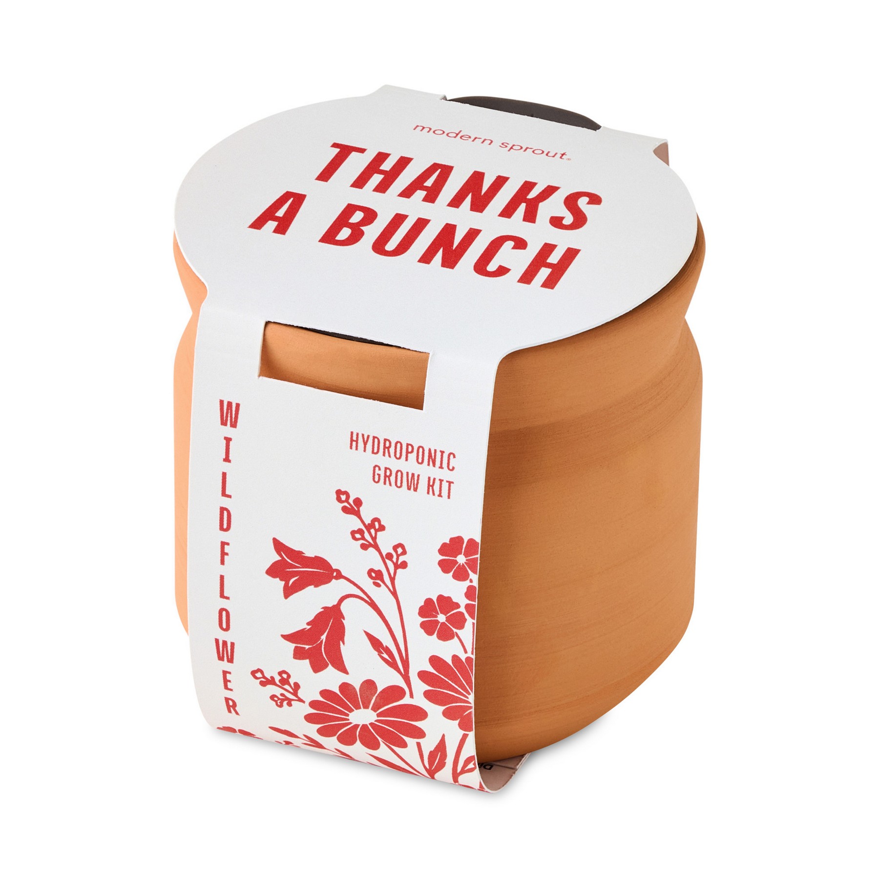 Picture of Modern Sprout Tiny Terracotta Thank You - Terracotta