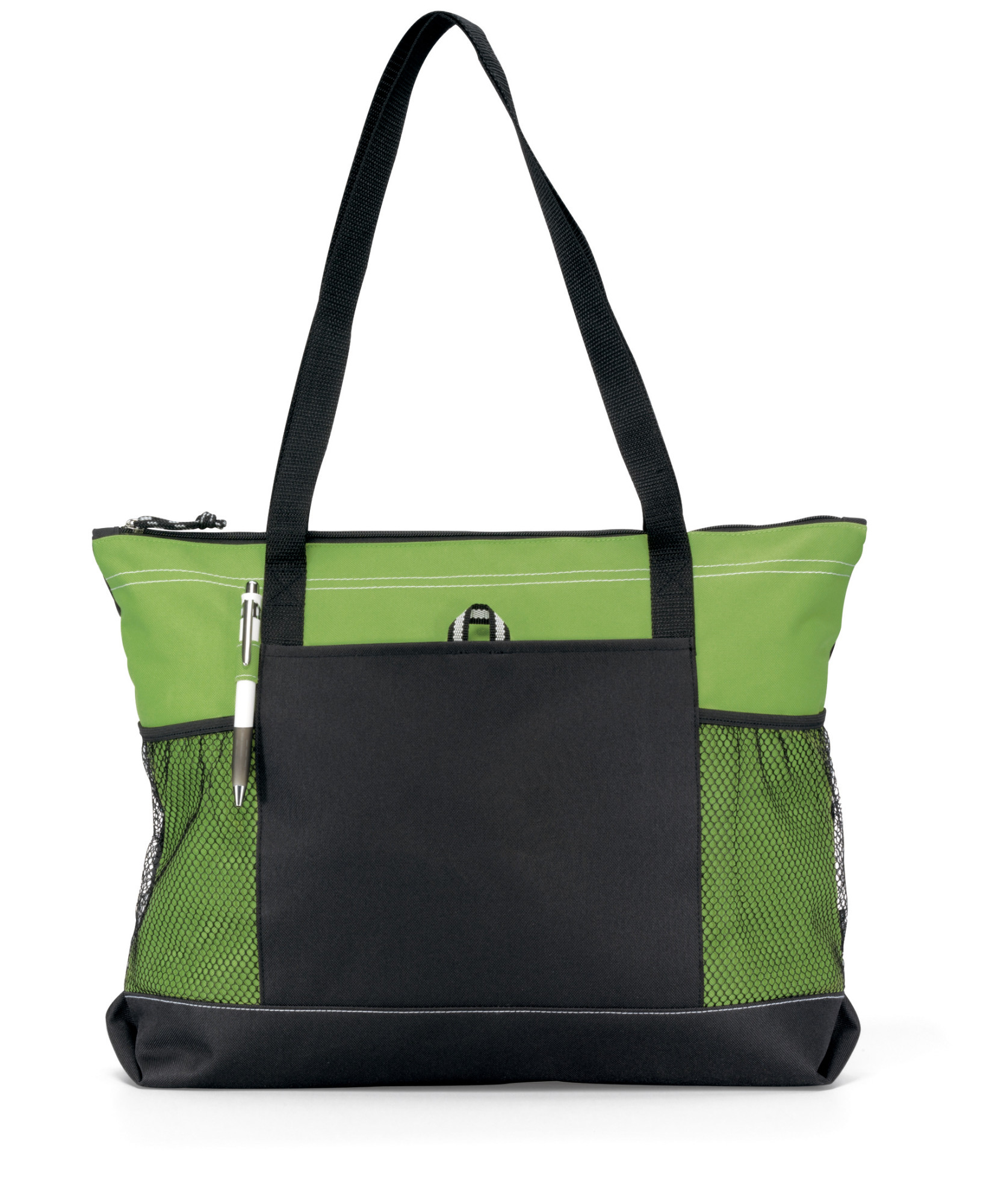 Picture of Select Zippered Tote - Apple Green