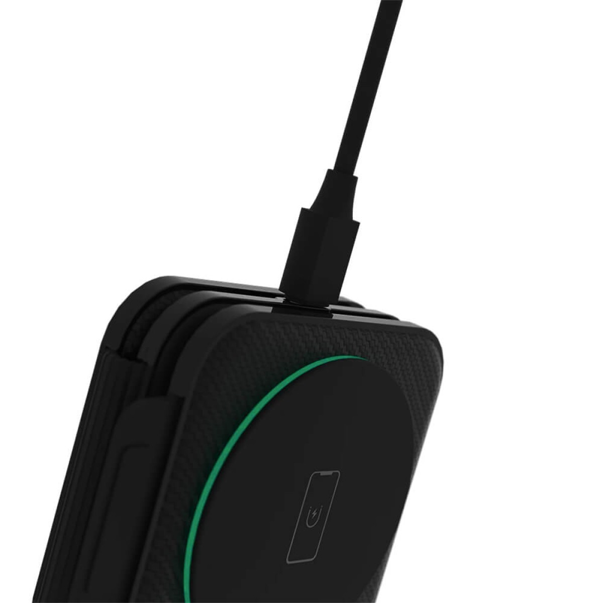 Picture of Tangelo ChargeLux 3" 1 Magnetic Folding Wireless Charger
