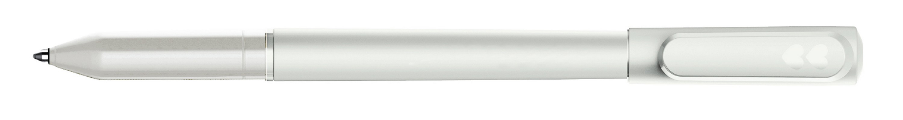 Picture of Paper Mate Write Bros Stick Pen White Barrel - Blue Ink - White