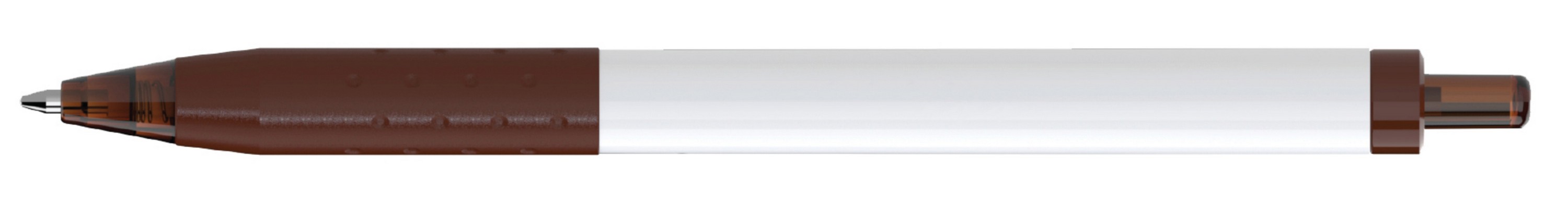 Picture of Paper Mate Inkjoy White Barrel - Black Ink - Brown