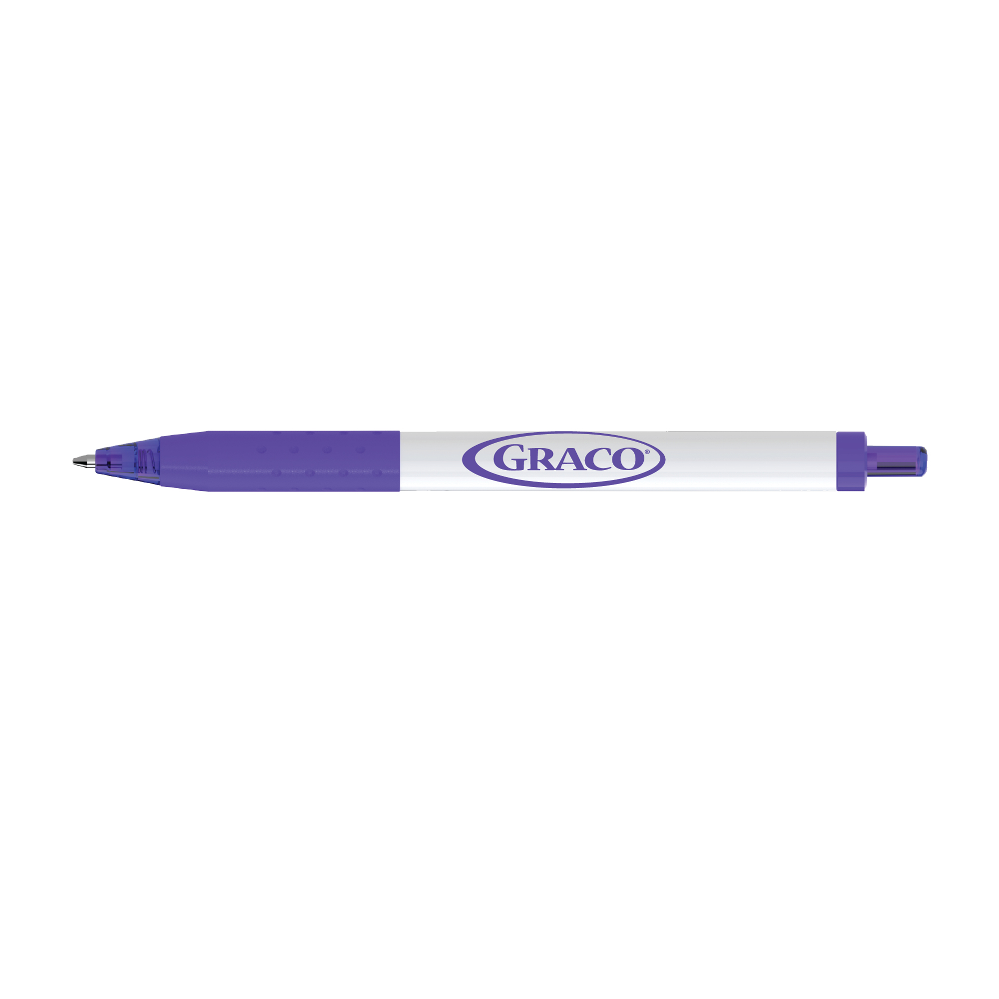 Picture of Paper Mate Inkjoy White Barrel - Black Ink - Purple