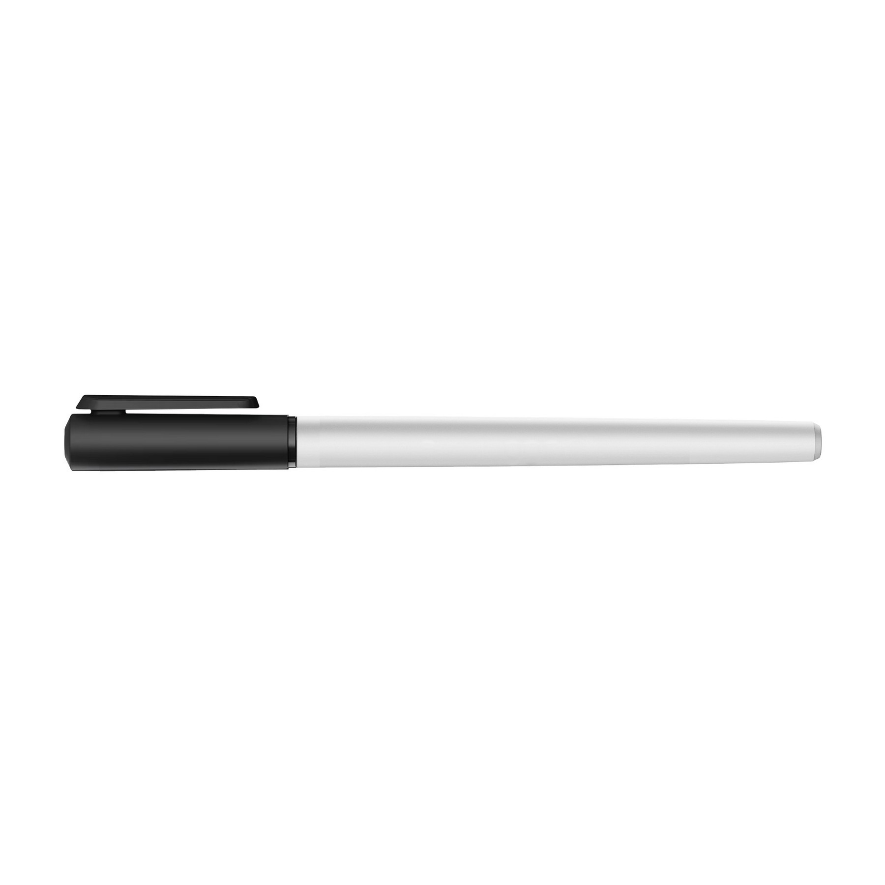 Picture of Paper Mate Write Bros Stick Pen White Barrel - Black Ink - Black