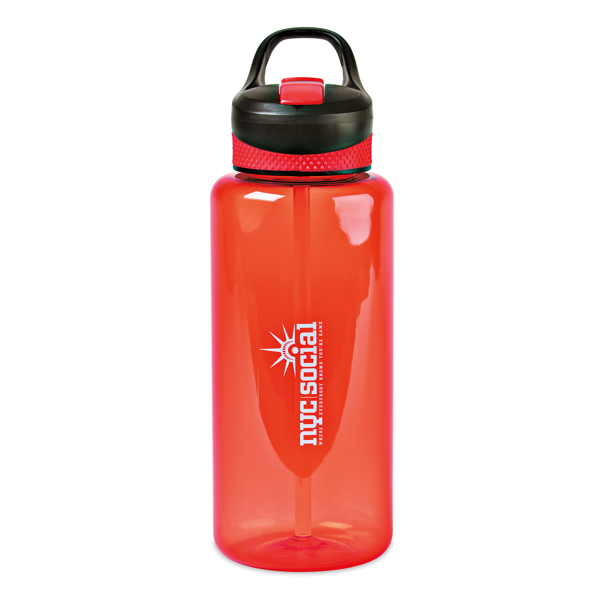 Picture of All-Star Sports Bottle - 42 Oz. - Sport Red