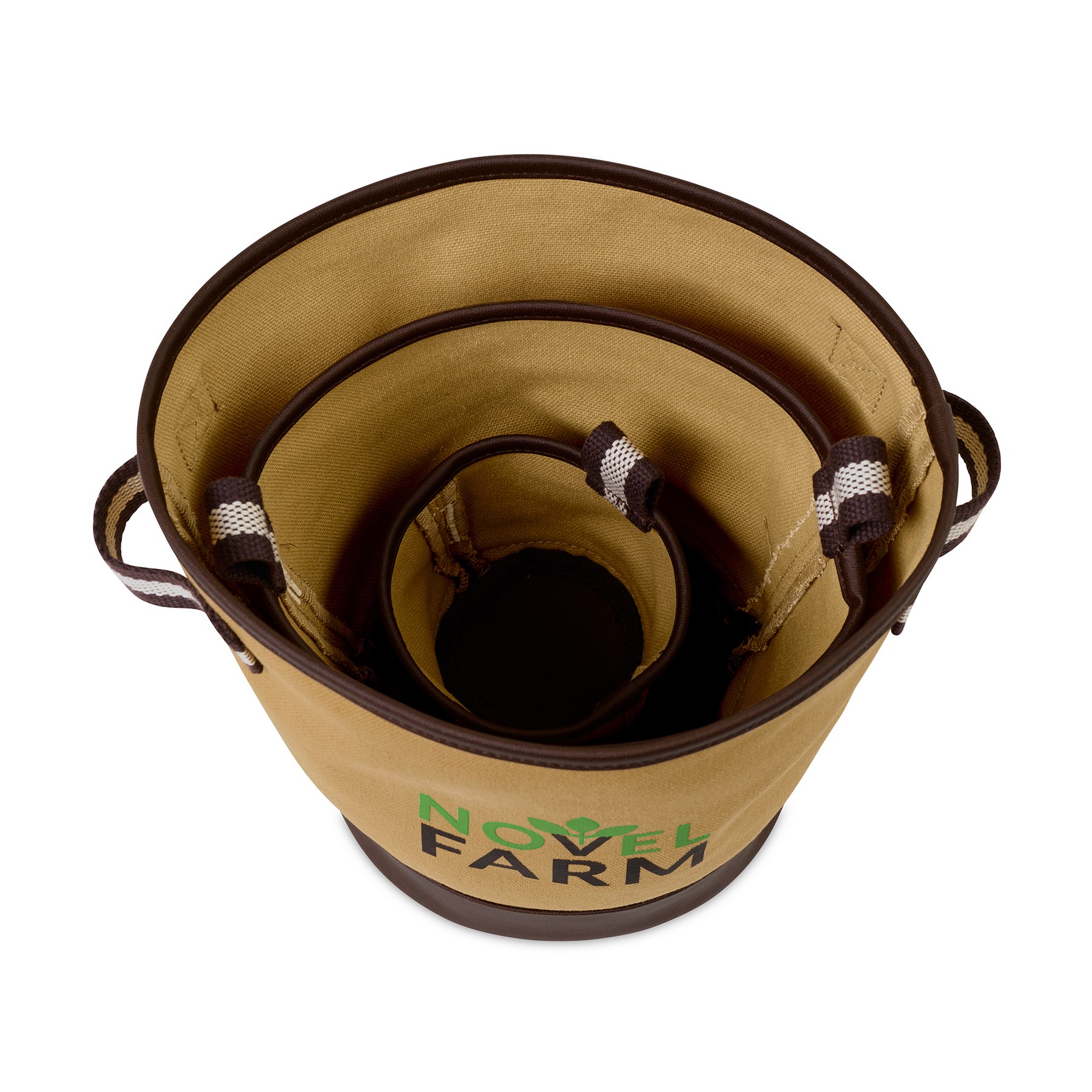 Picture of Heritage Supply Plant, Grow and Store Trio of Pots - Dune