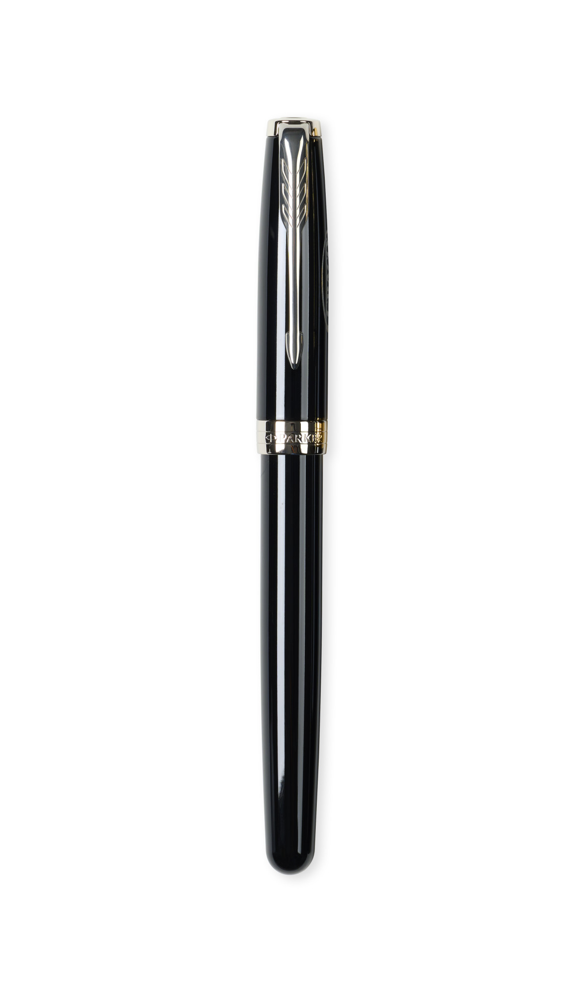 Picture of Parker Sonnet Rollerball - Black - Silver Trim