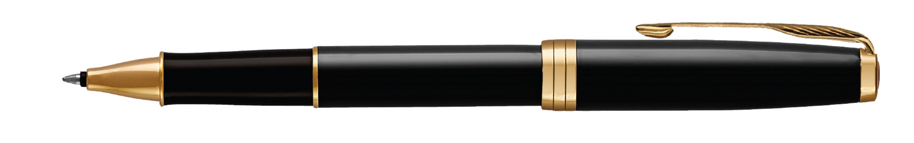 Picture of Parker Sonnet Rollerball - Black - Gold Trim