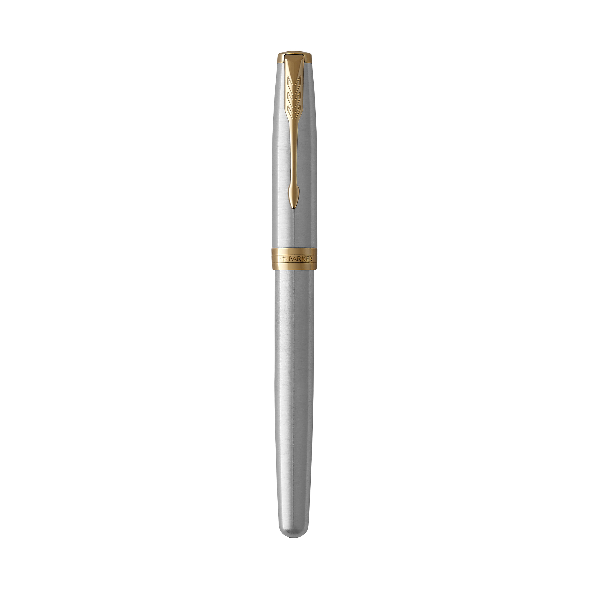 Picture of Parker Sonnet Rollerball - Stainless Steel - Gold Trim