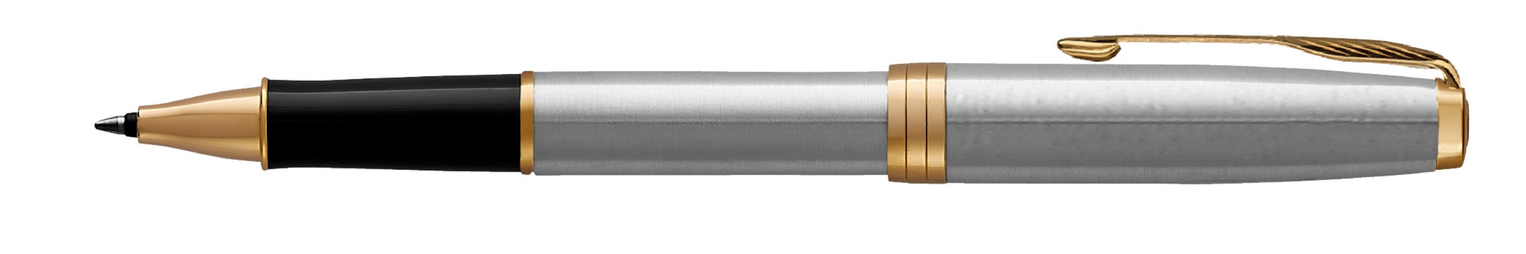 Picture of Parker Sonnet Rollerball - Stainless Steel - Gold Trim